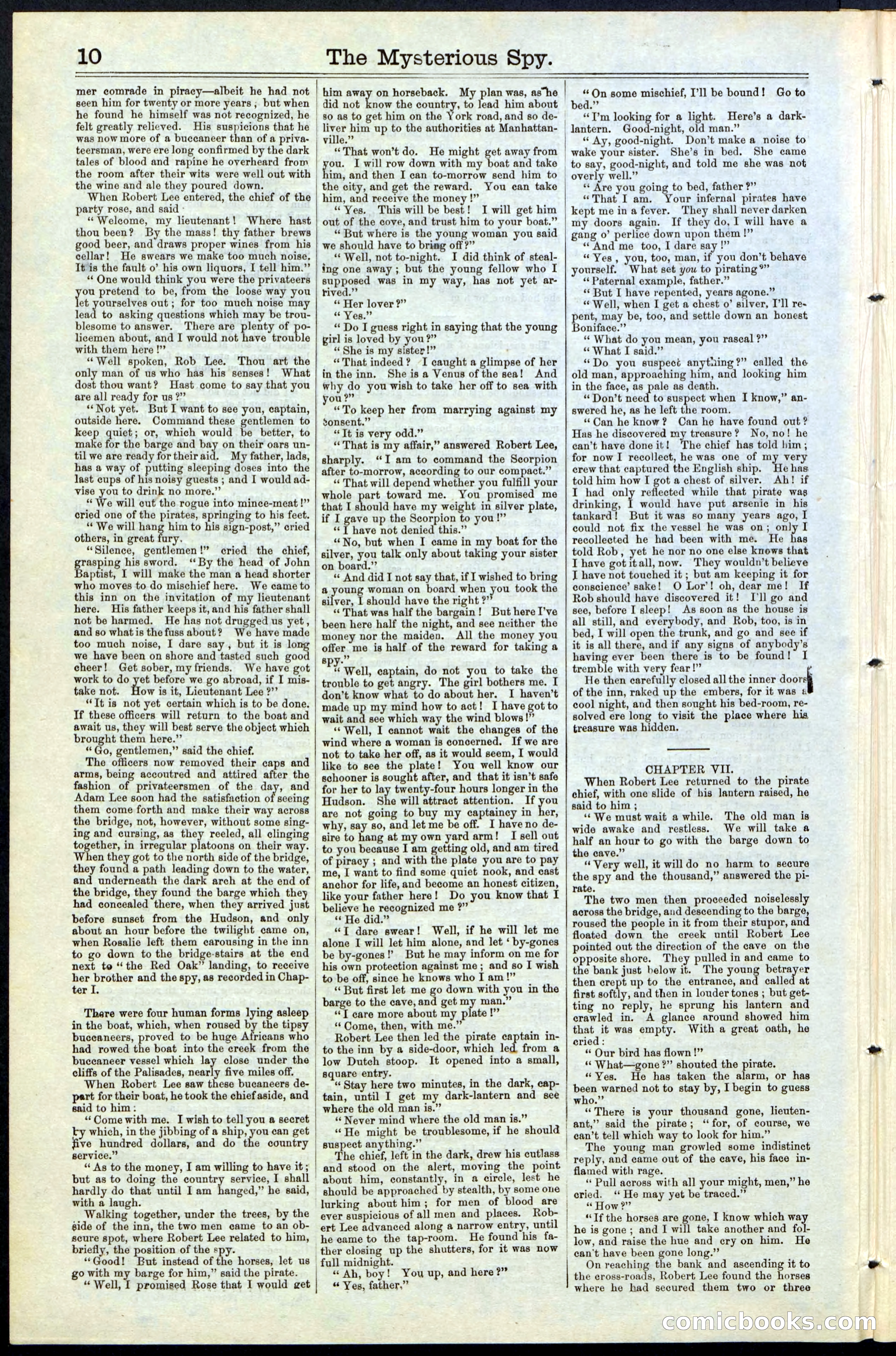 Beadle's New York Dime Library No. 78 — page 10 of 32