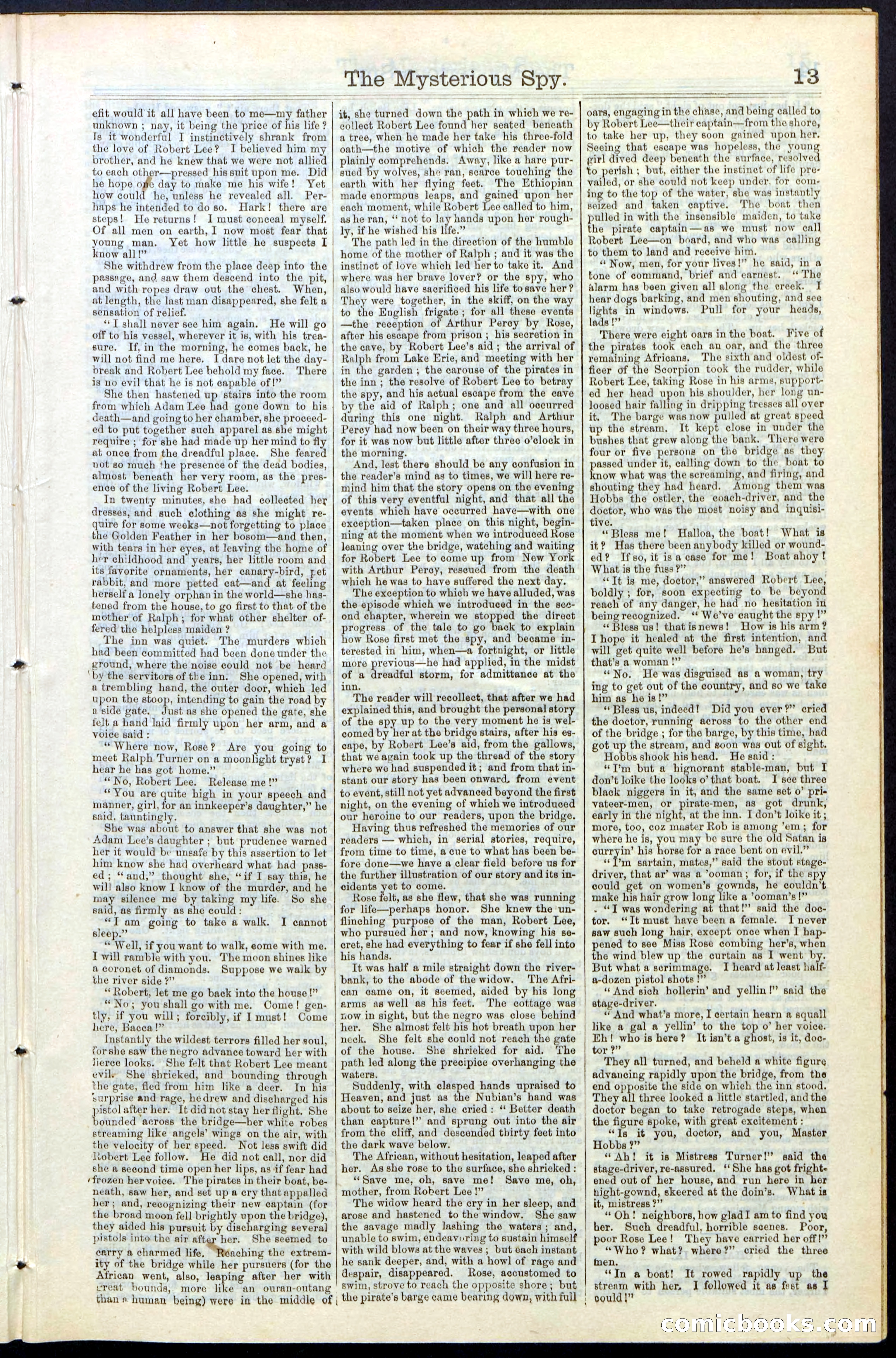 Beadle's New York Dime Library No. 78 — page 13 of 32