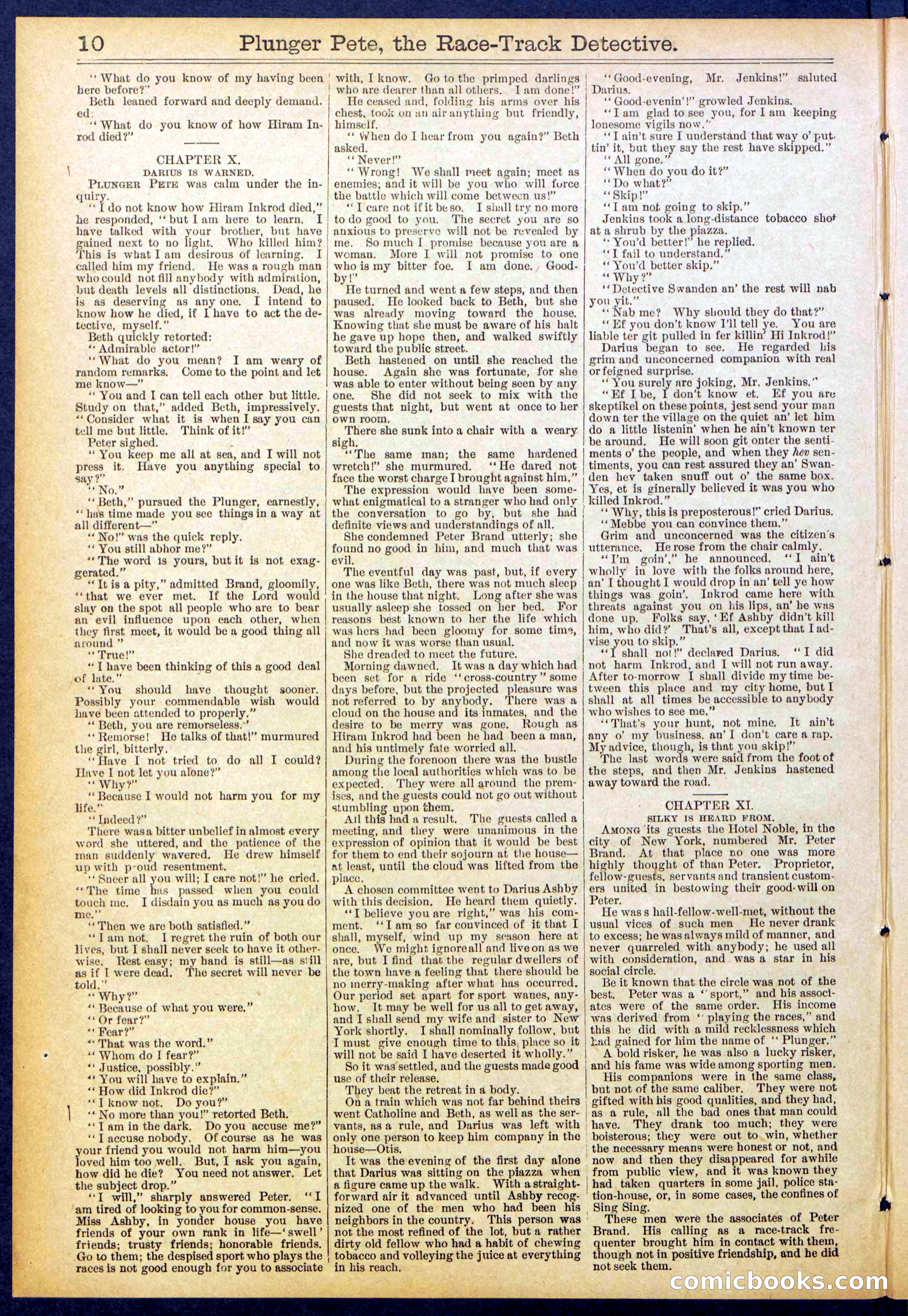 Beadle's New York Dime Library No. 790 — page 10 of 32
