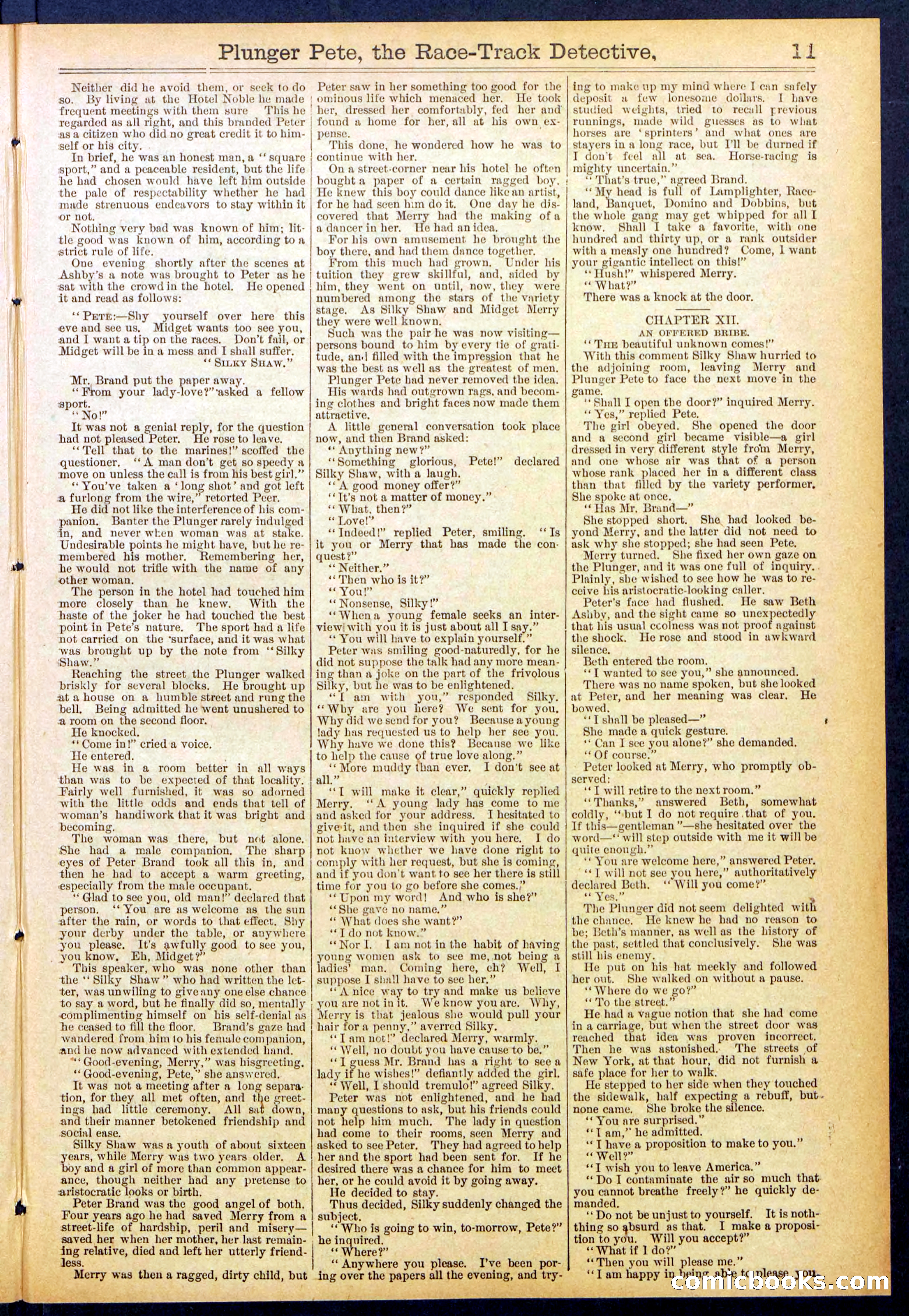 Beadle's New York Dime Library No. 790 — page 11 of 32