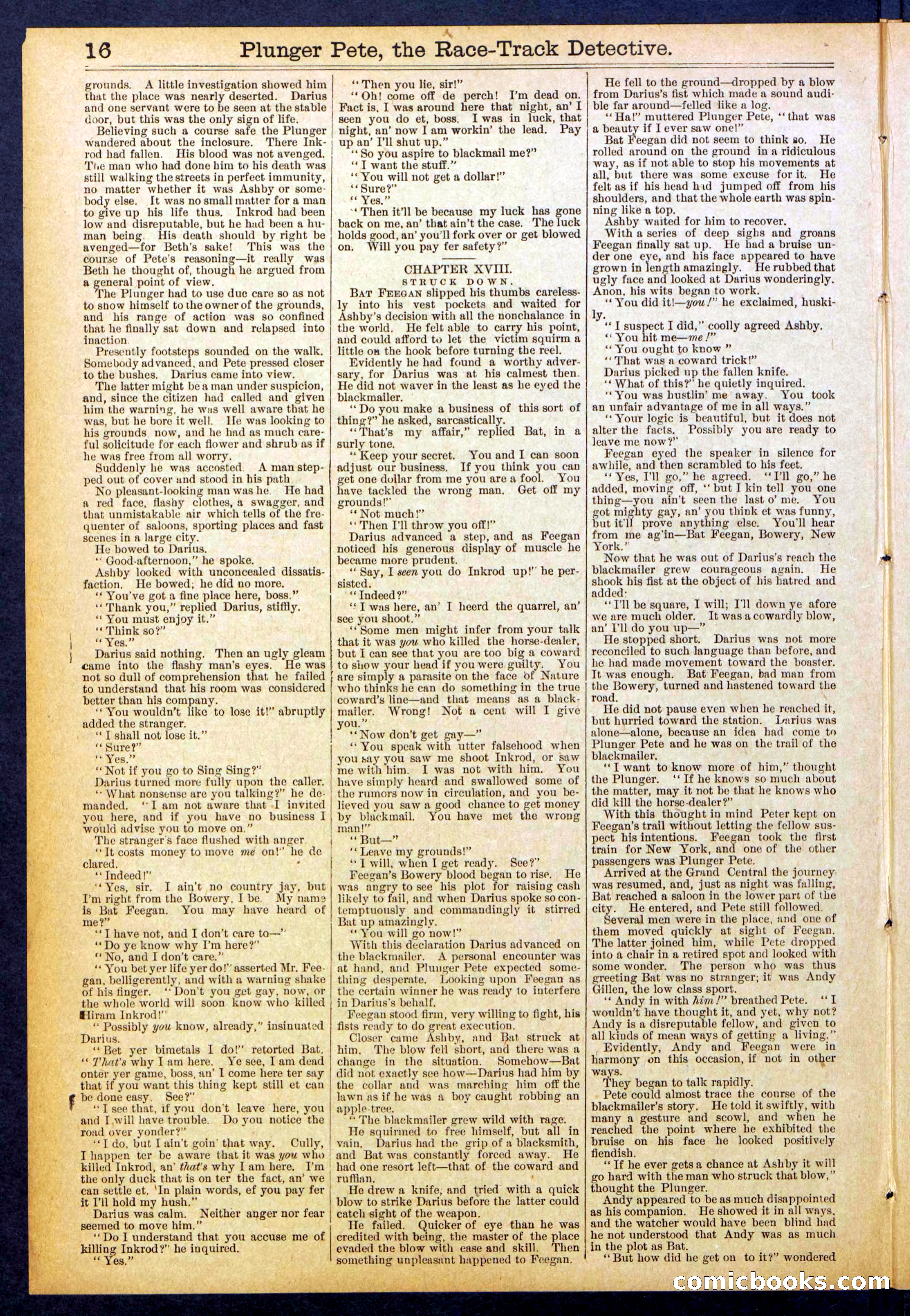 Beadle's New York Dime Library No. 790 — page 16 of 32