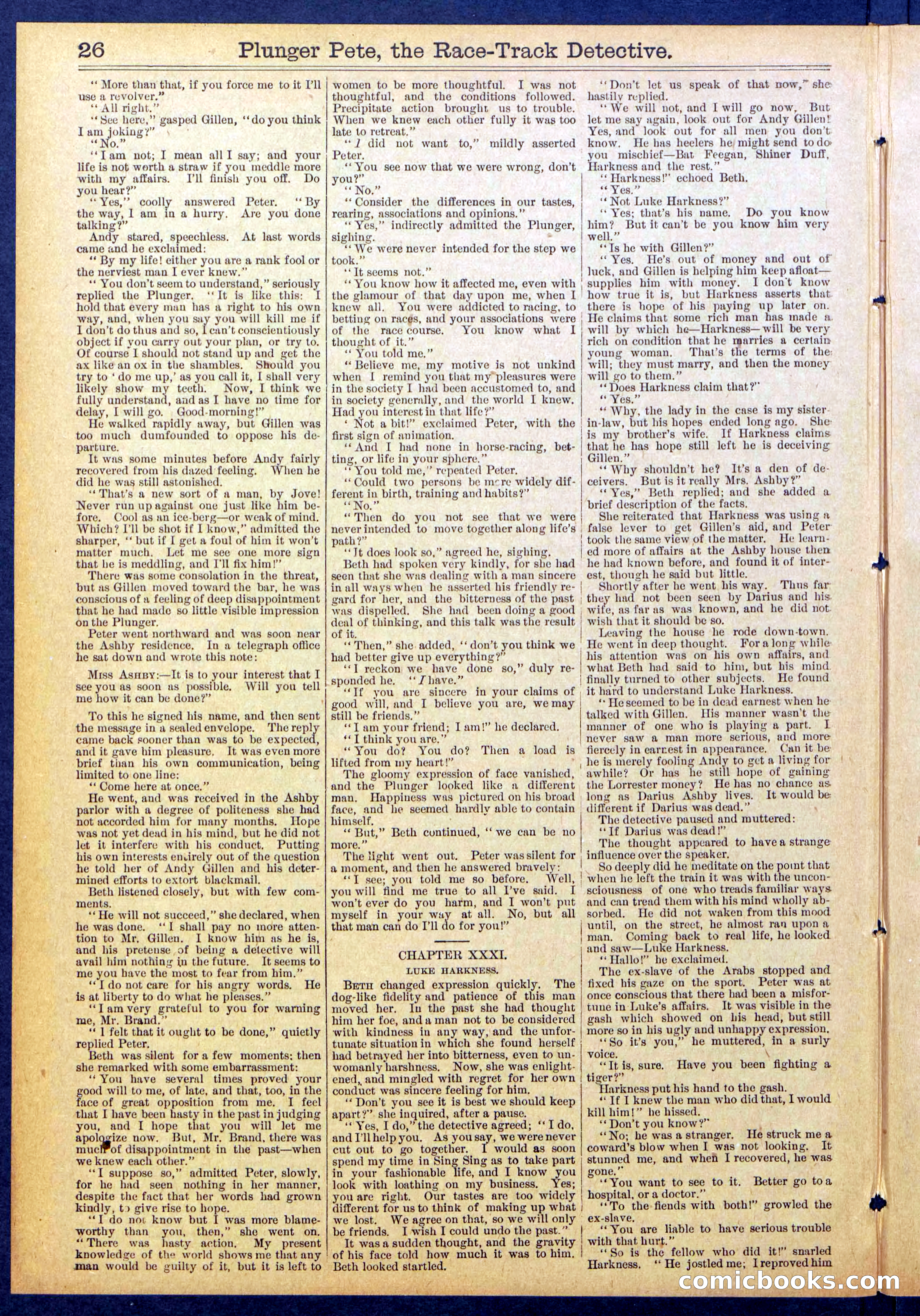 Beadle's New York Dime Library No. 790 — page 26 of 32