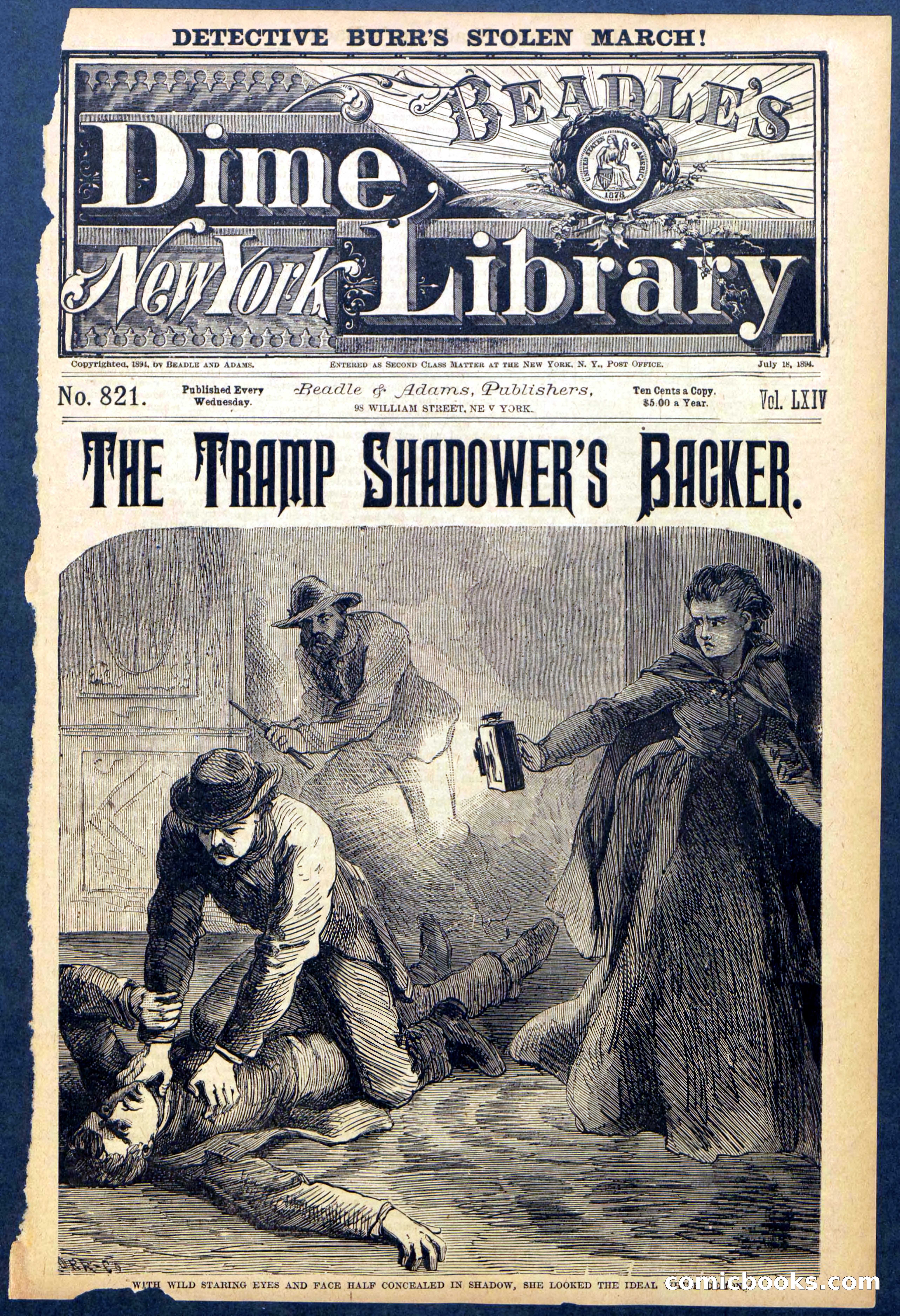 The Tramp Shadower's Backer — page 1 of 32