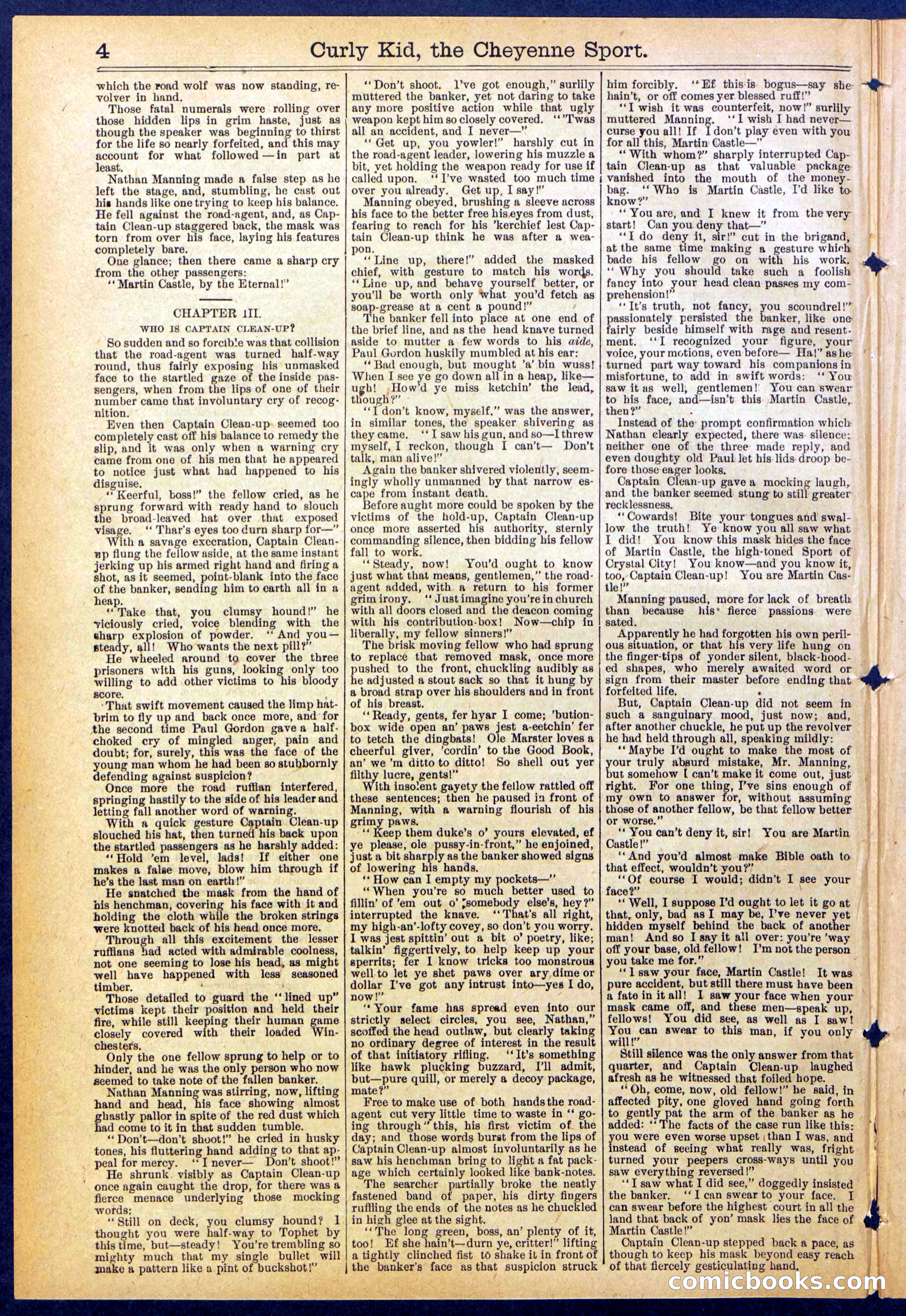 Beadle's New York Dime Library, No. 837 — page 4 of 32