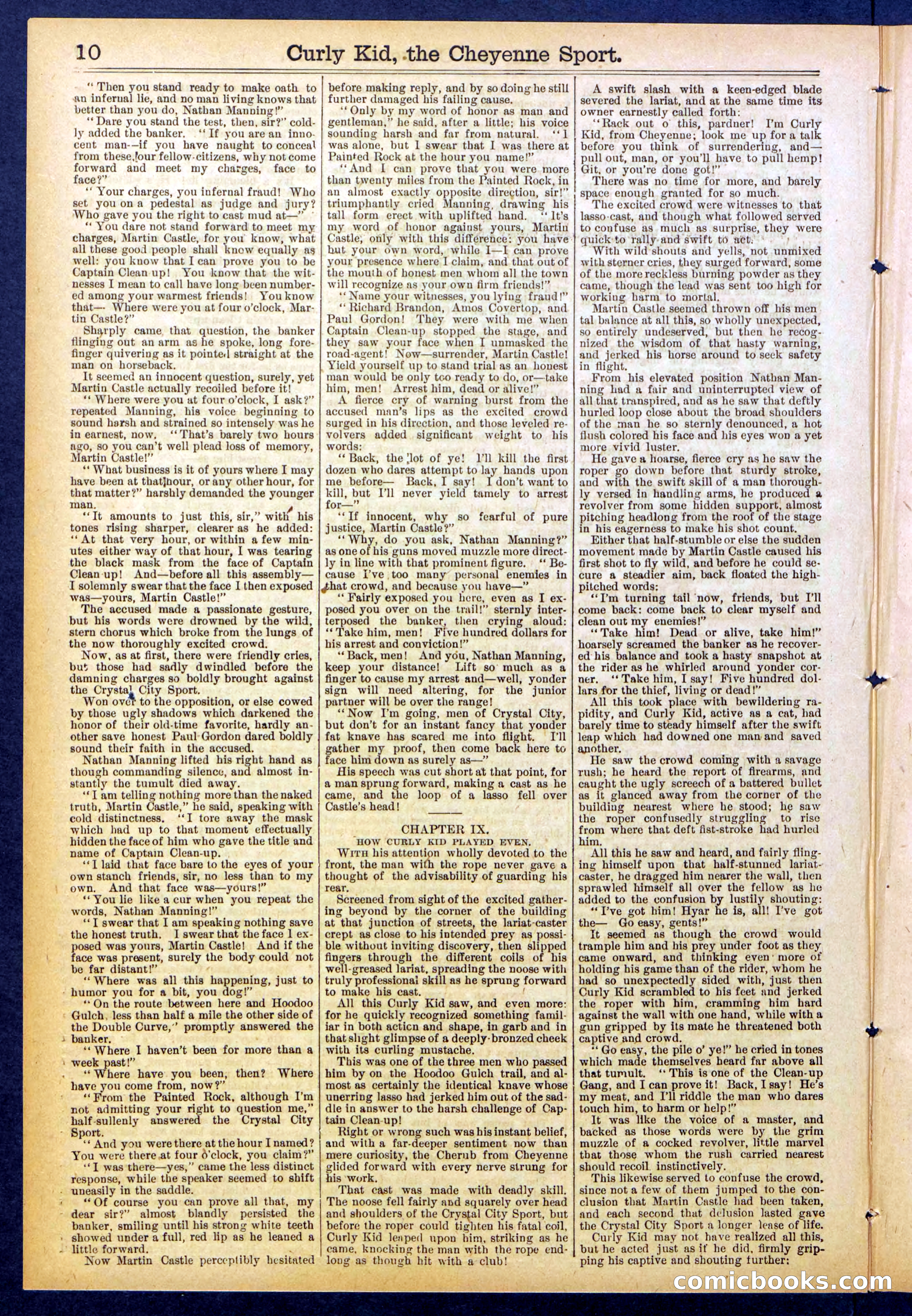 Beadle's New York Dime Library, No. 837 — page 10 of 32