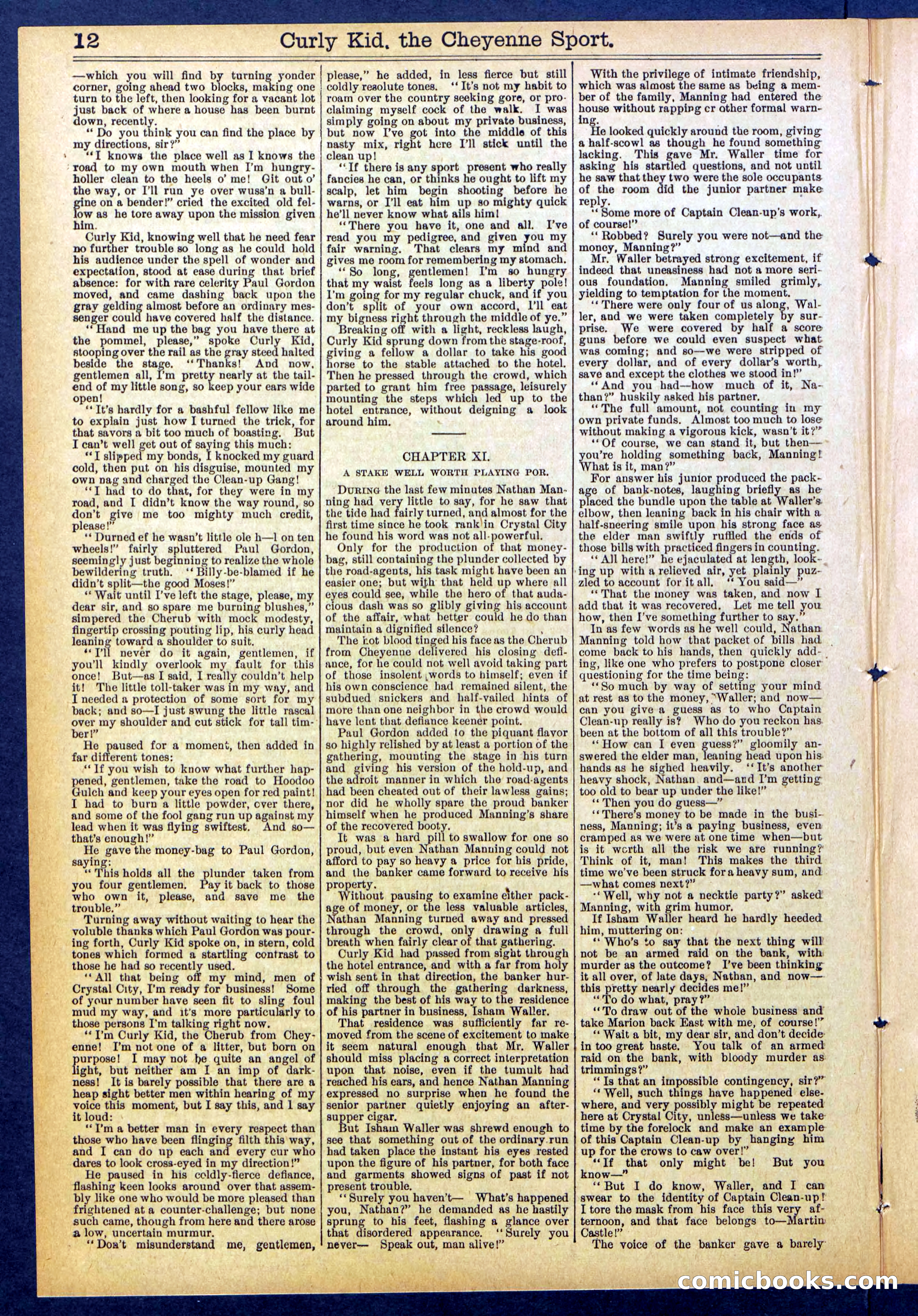 Beadle's New York Dime Library, No. 837 — page 12 of 32