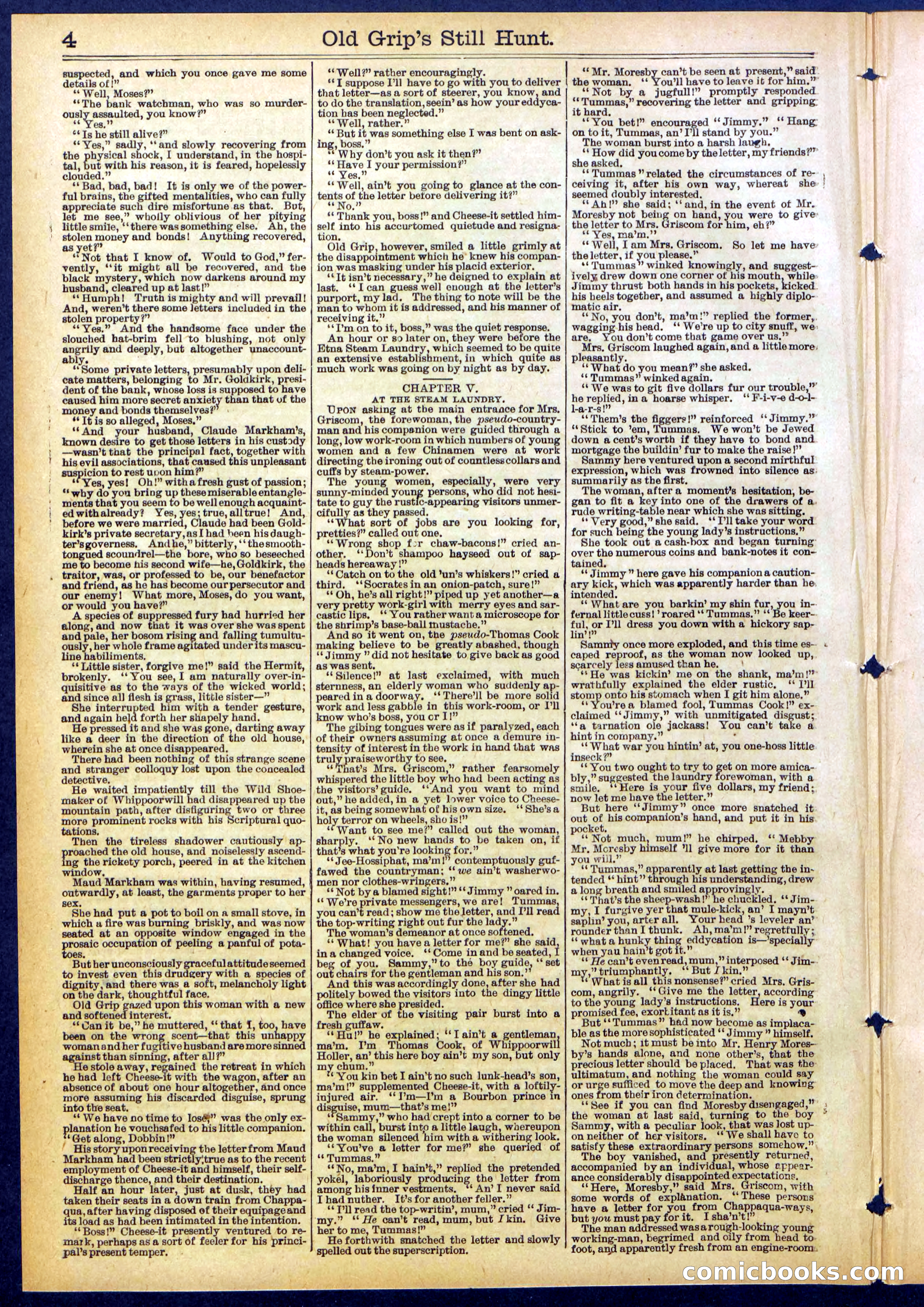Beadle's New York Dime Library No. 838 — page 4 of 32