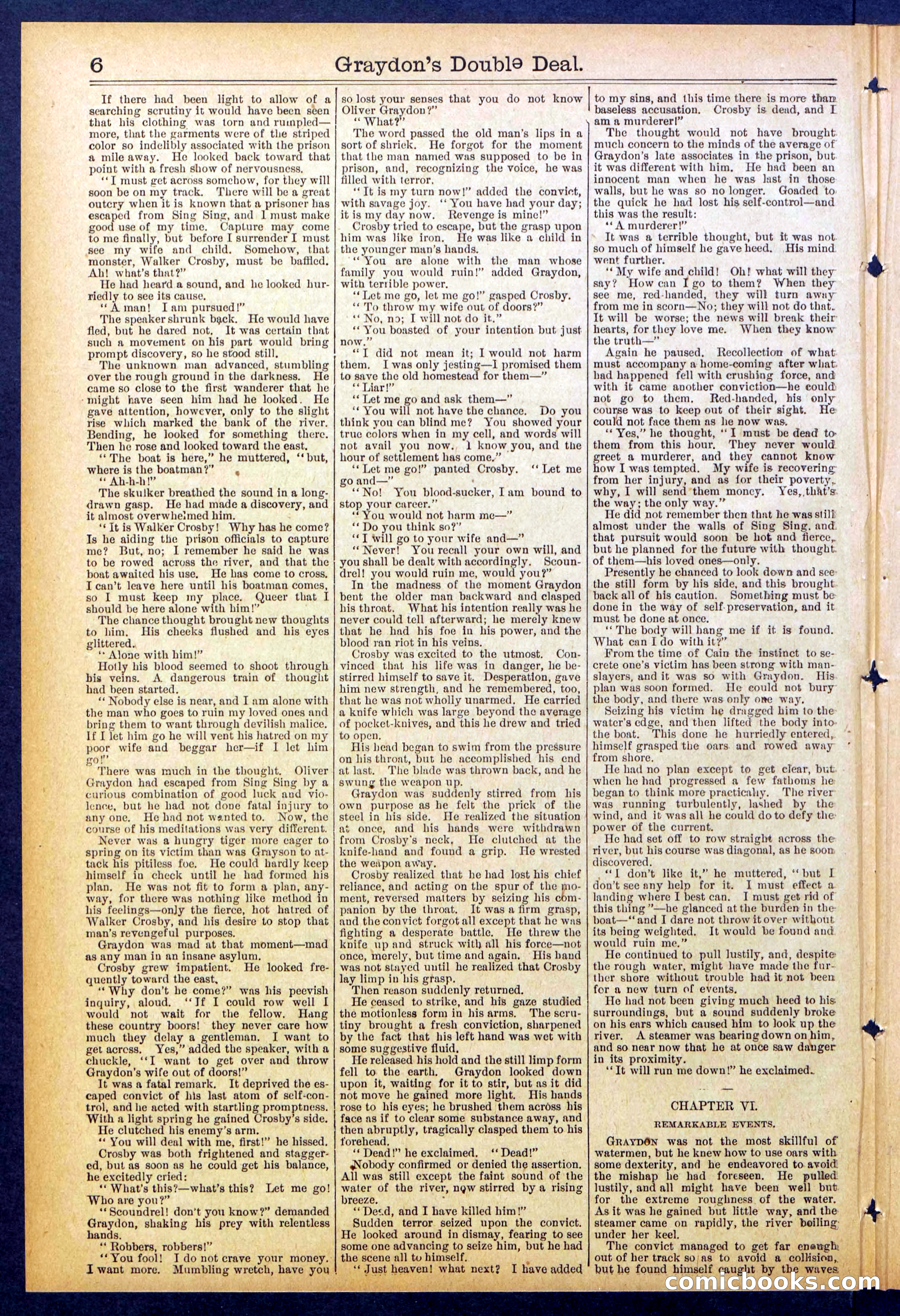 Beadle's Dime Library No. 841 — page 6 of 32
