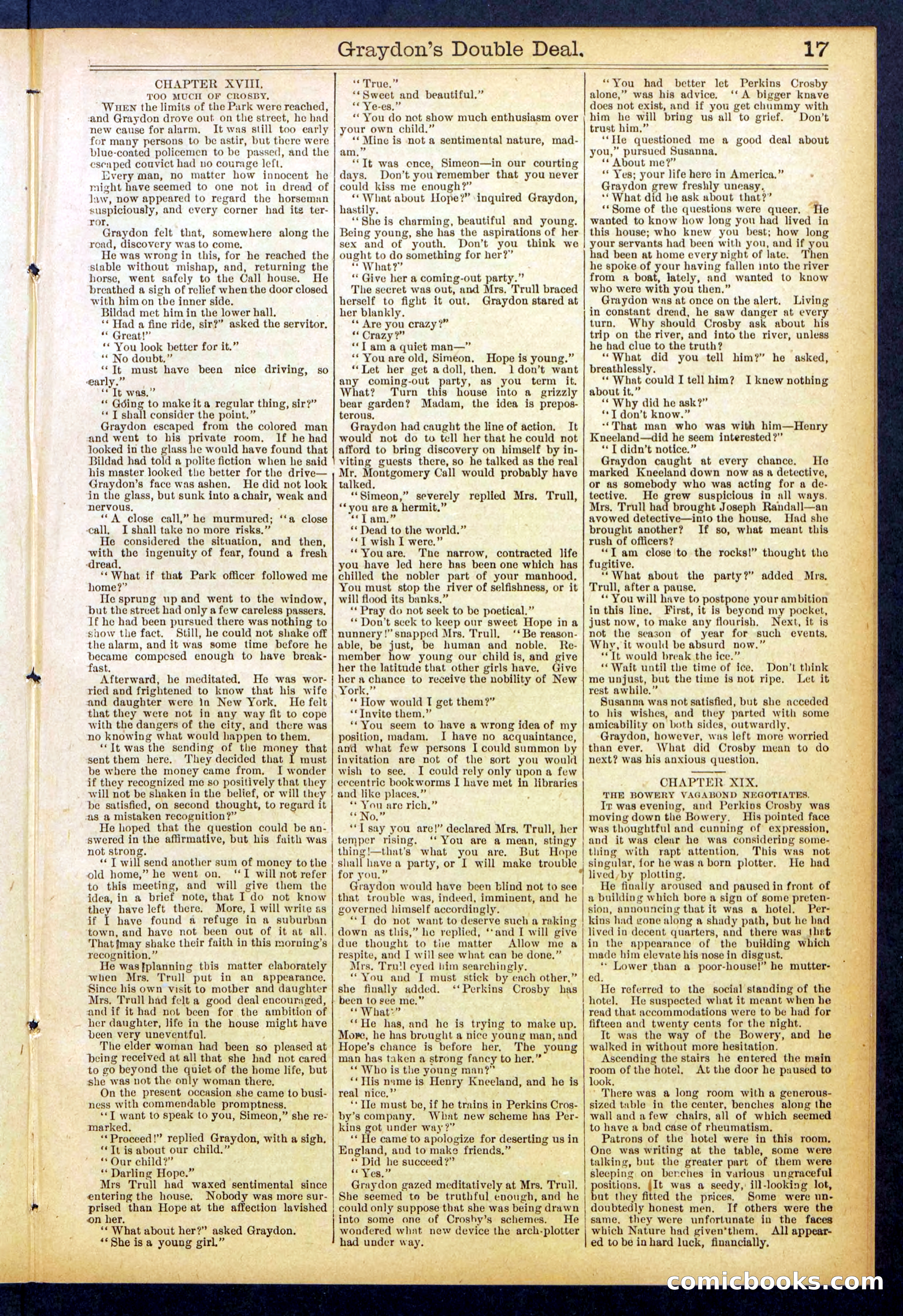 Beadle's Dime Library No. 841 — page 17 of 32
