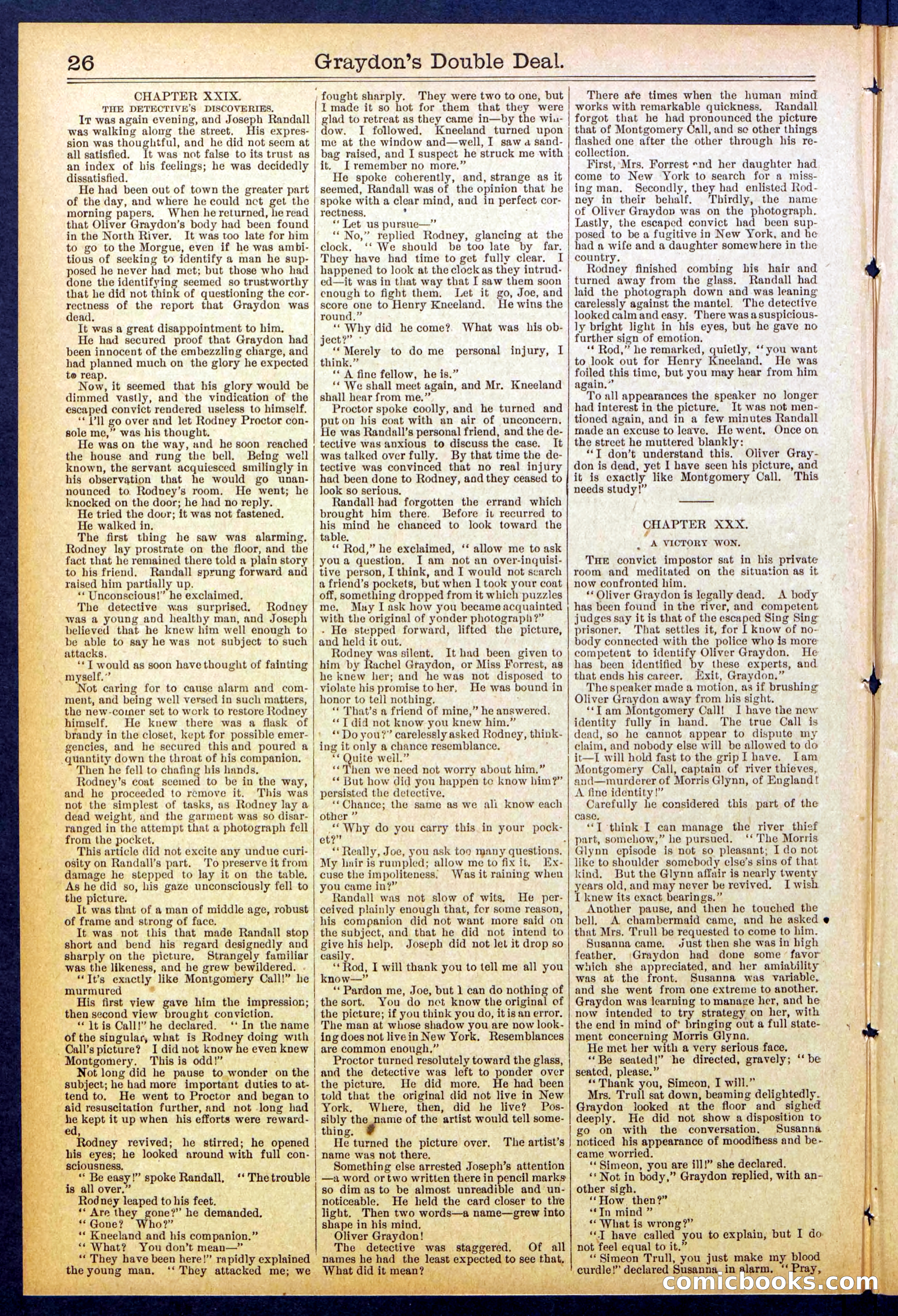 Beadle's Dime Library No. 841 — page 26 of 32