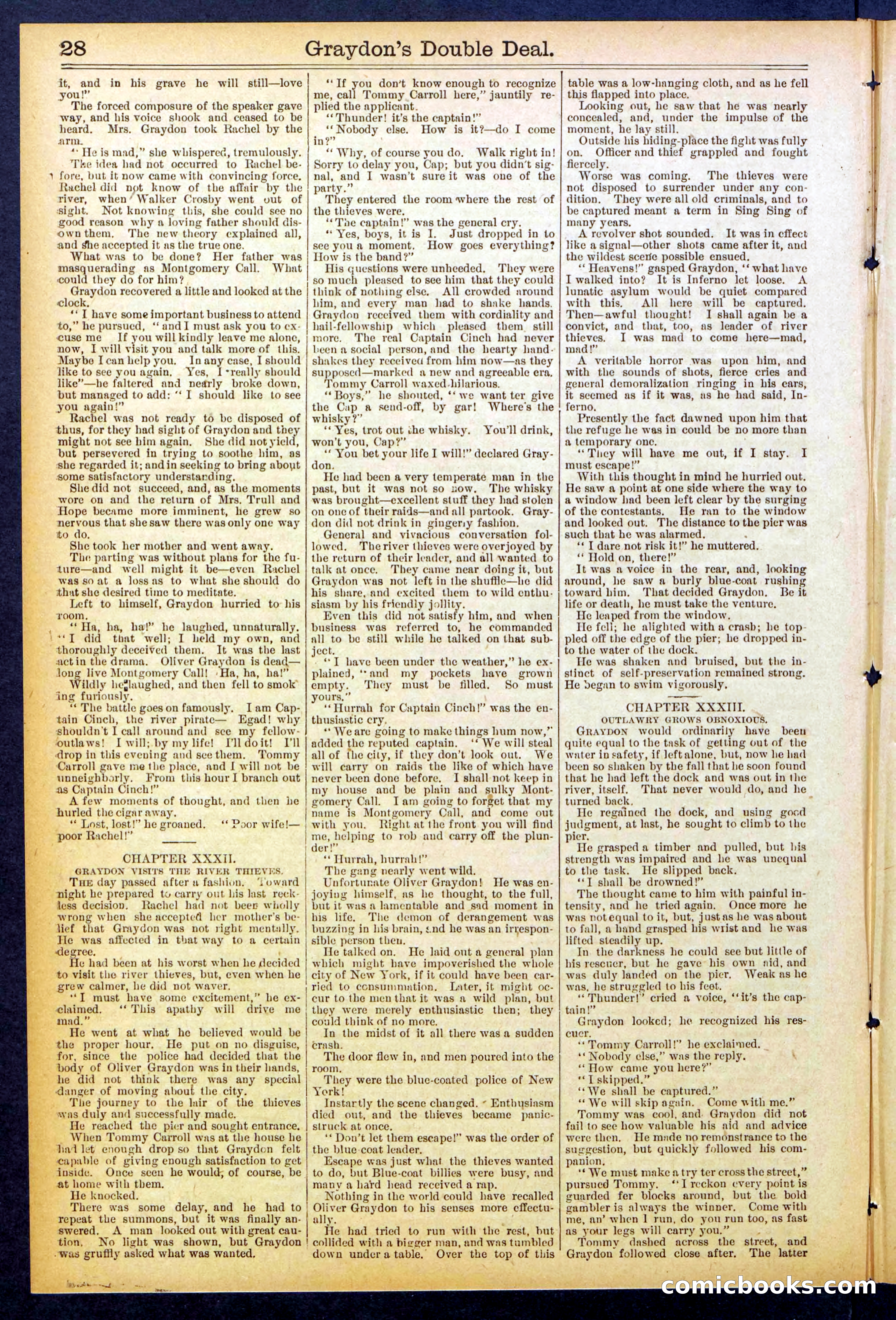 Beadle's Dime Library No. 841 — page 28 of 32