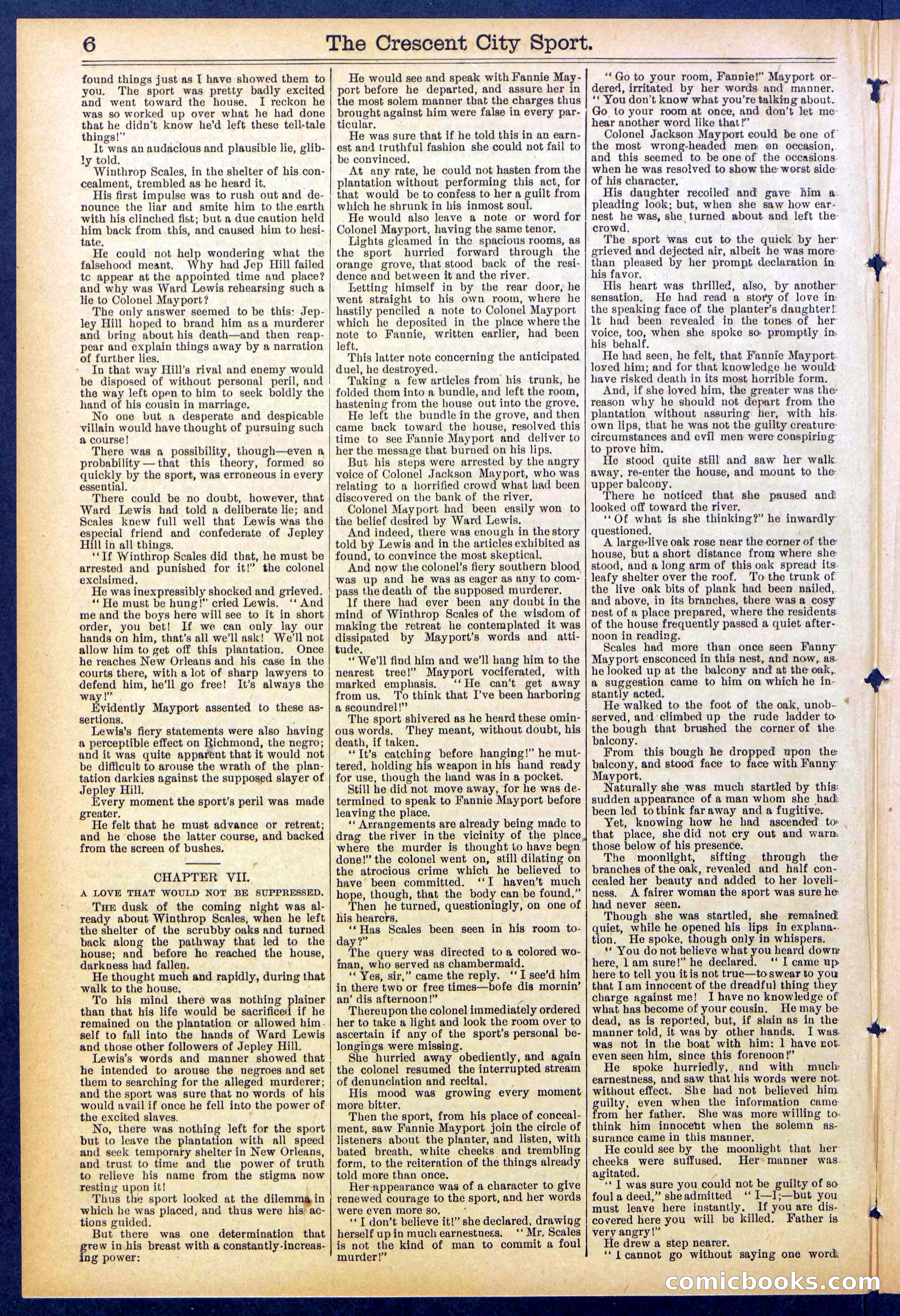 Beadle's New York Dime Library No. 843 — page 6 of 32
