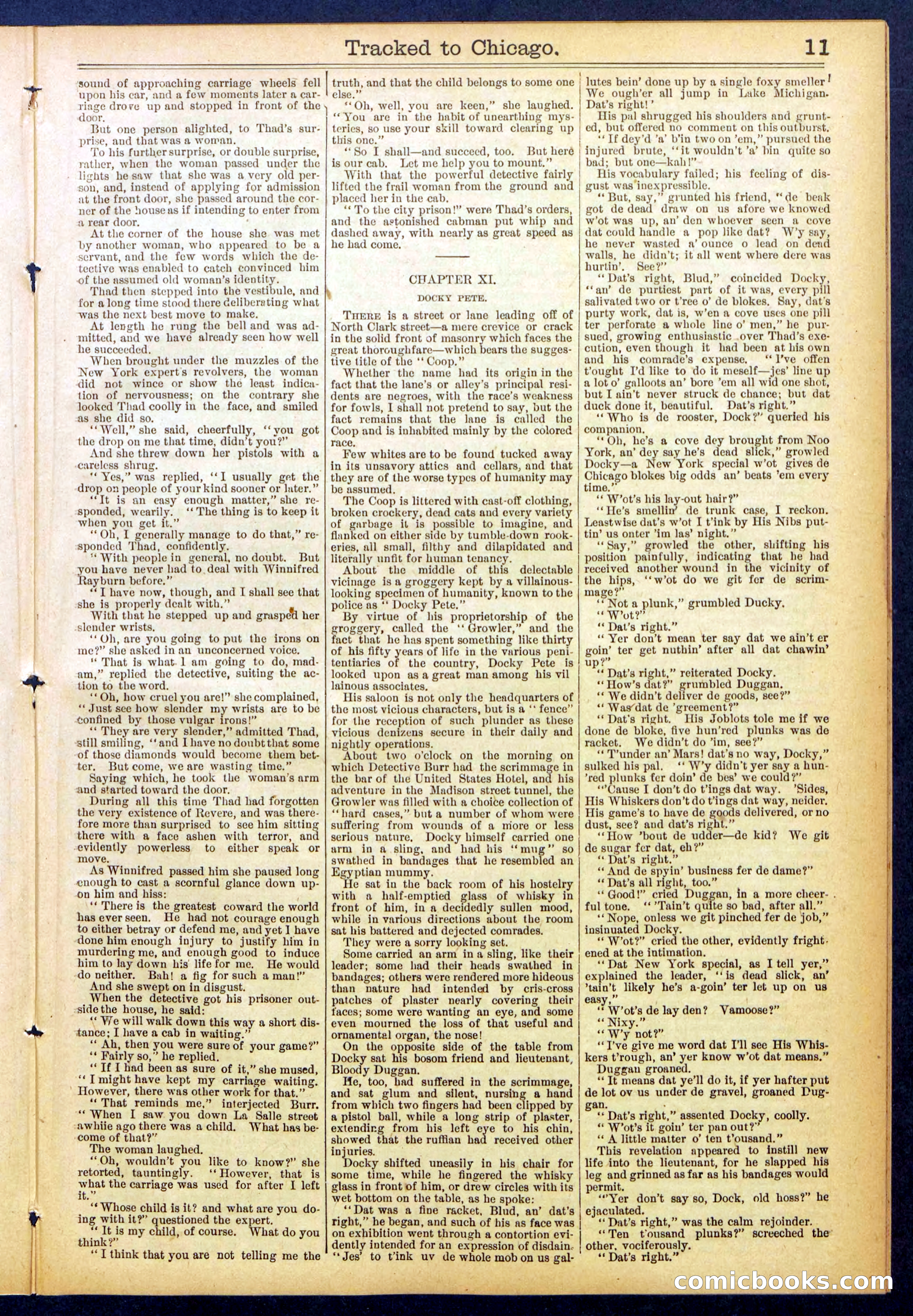 Beadle's New York Dime Library No. 844 — page 11 of 32