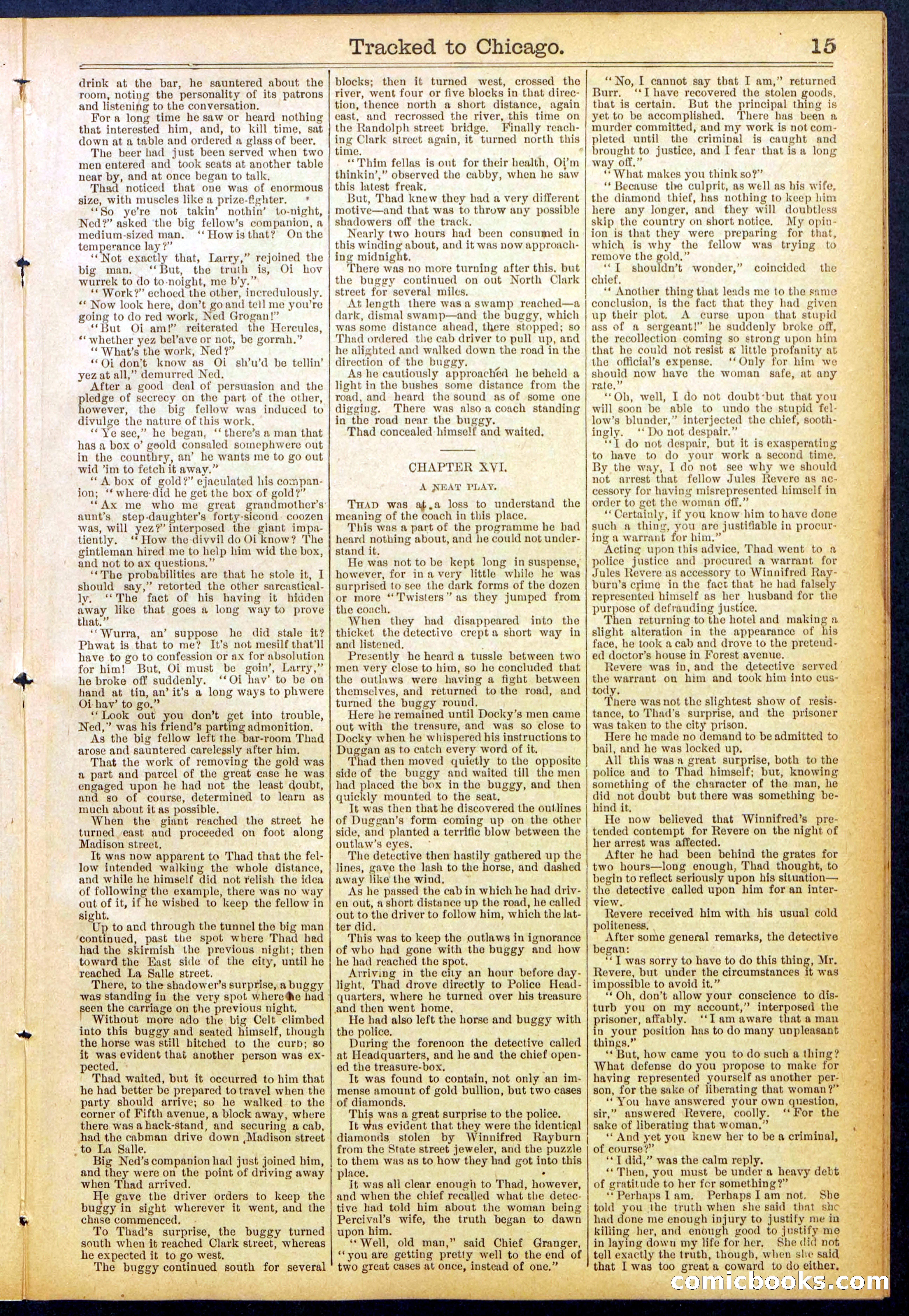 Beadle's New York Dime Library No. 844 — page 15 of 32