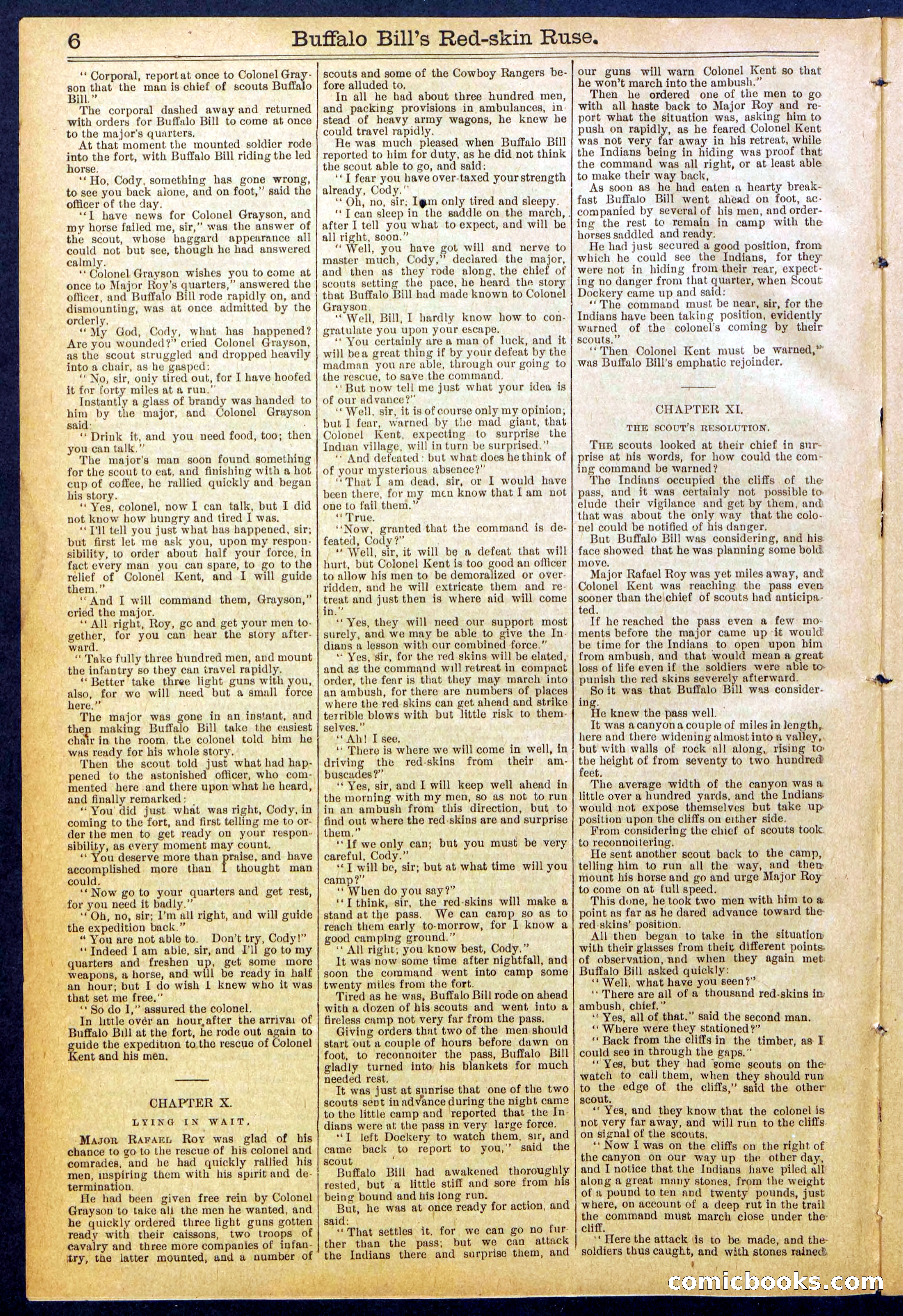 Beadle's Dime Library No. 845 — page 6 of 32