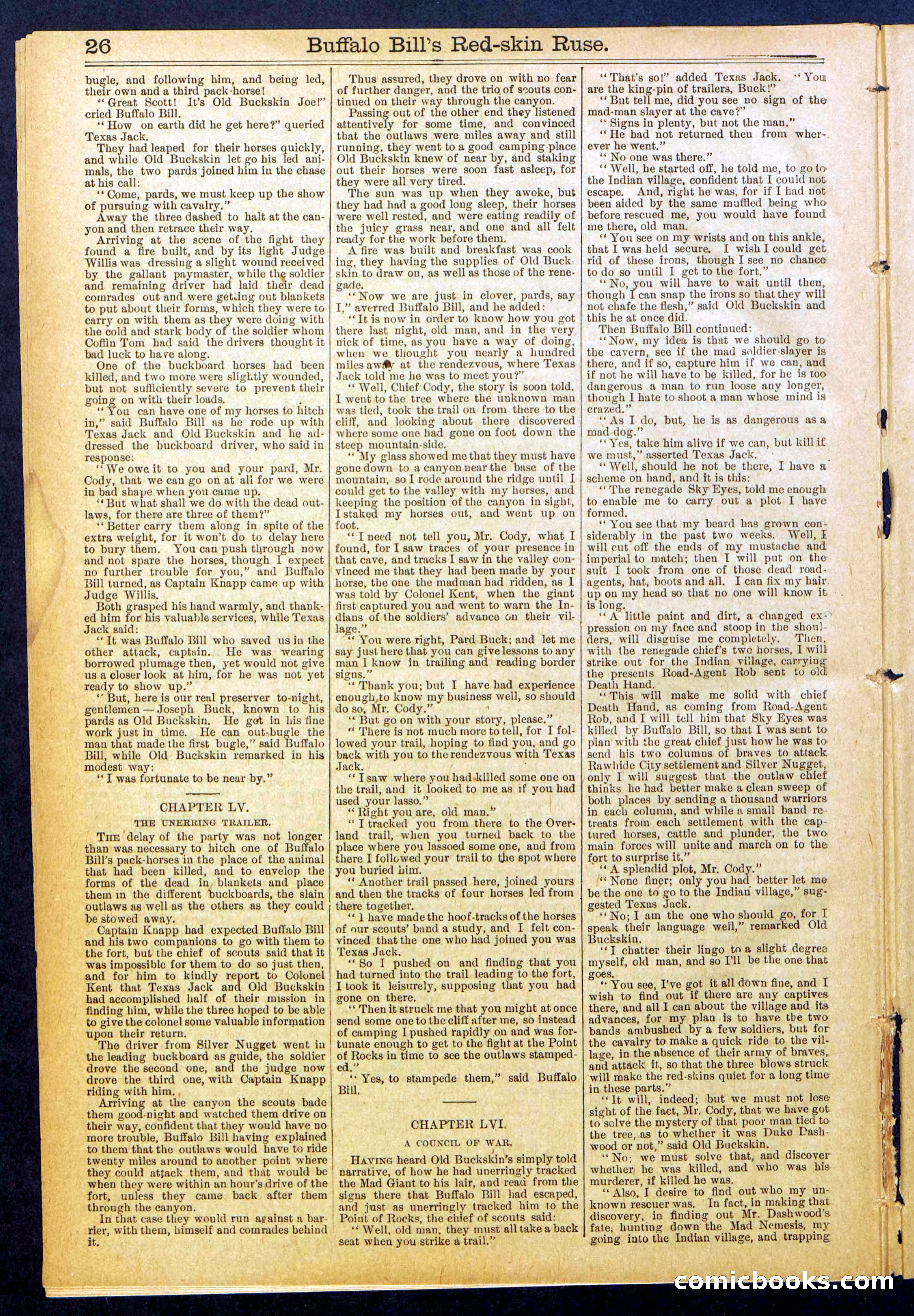 Beadle's Dime Library No. 845 — page 26 of 32