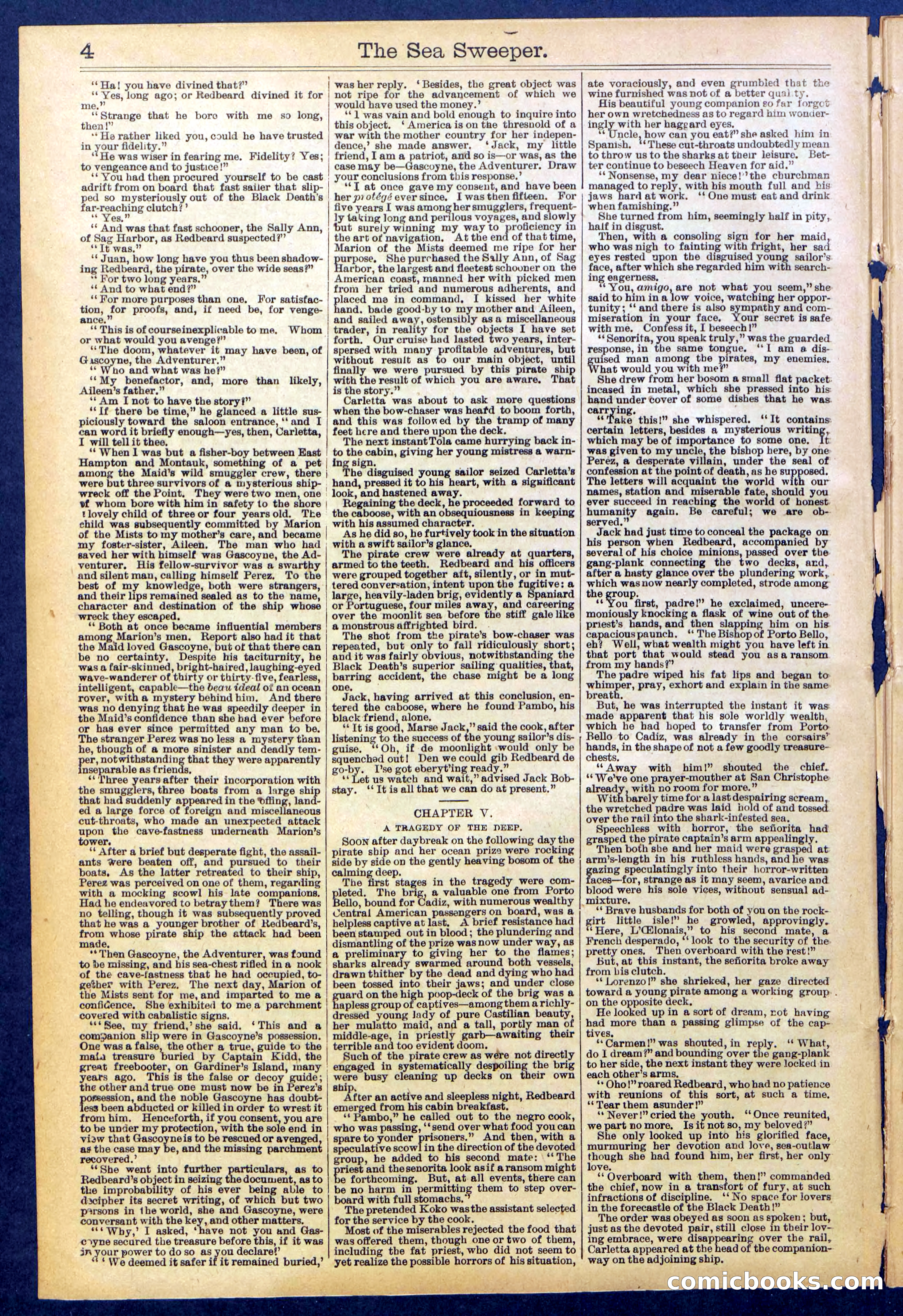 Beadle's Dime Library No. 846 — page 4 of 32