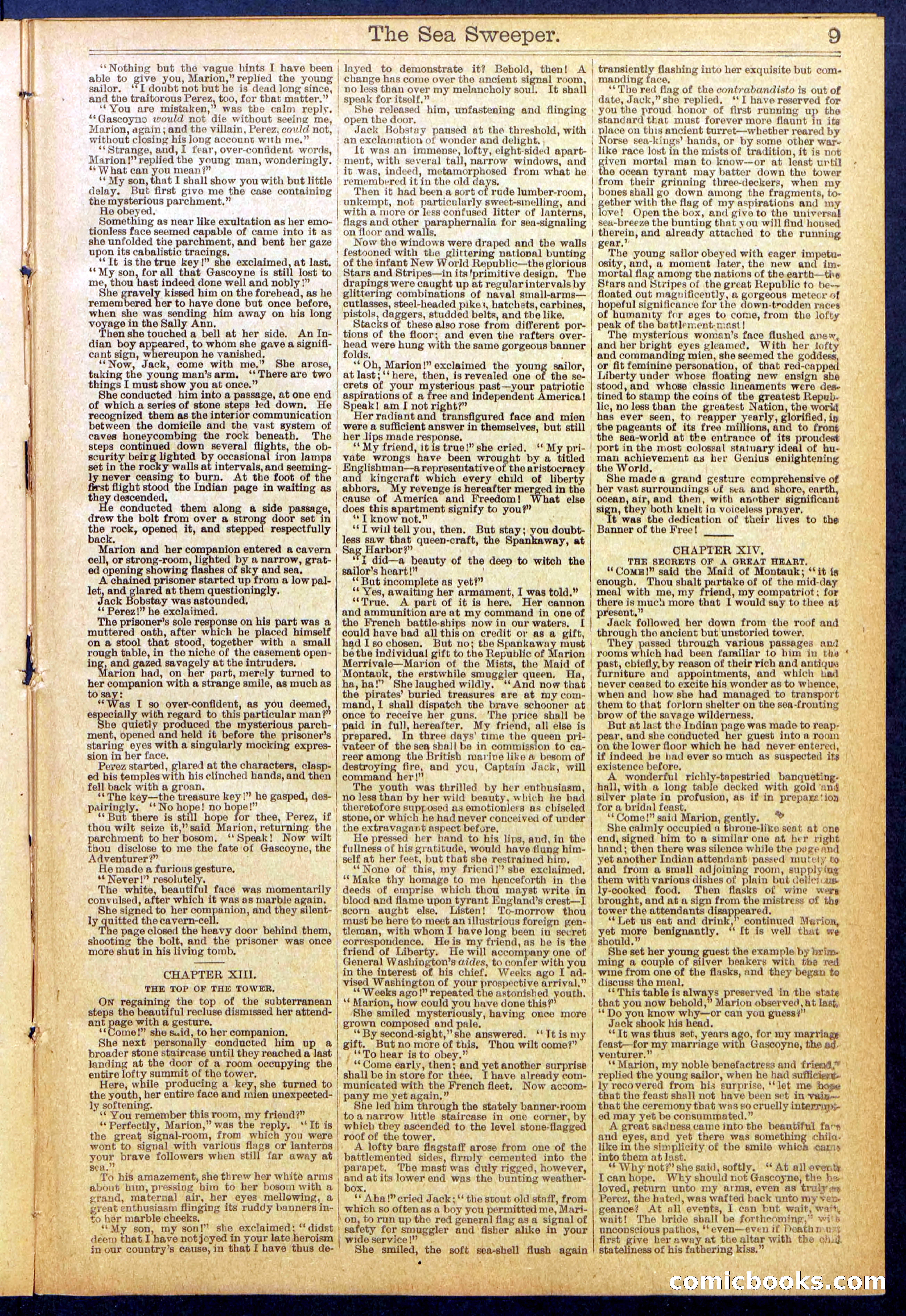 Beadle's Dime Library No. 846 — page 9 of 32