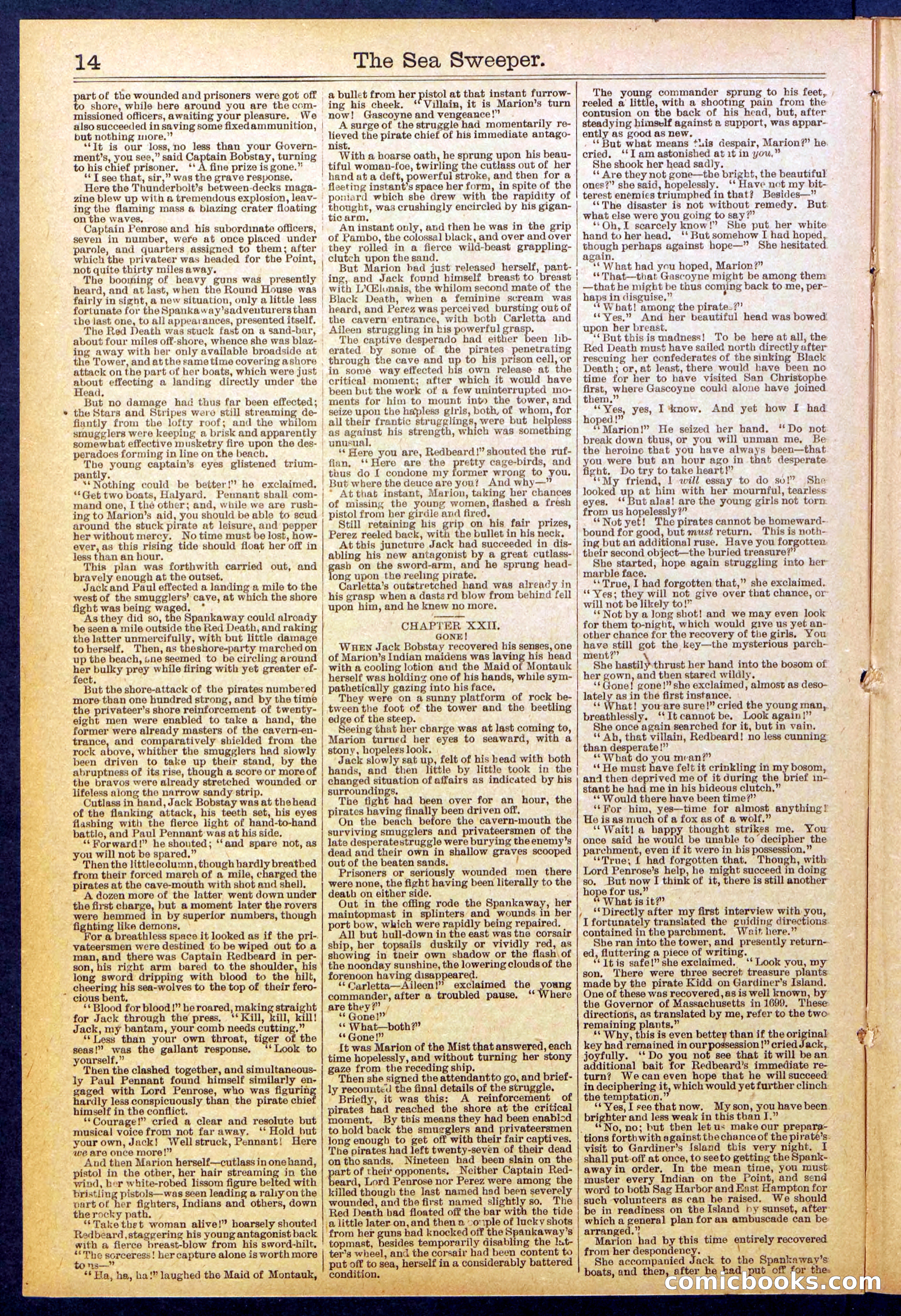Beadle's Dime Library No. 846 — page 14 of 32