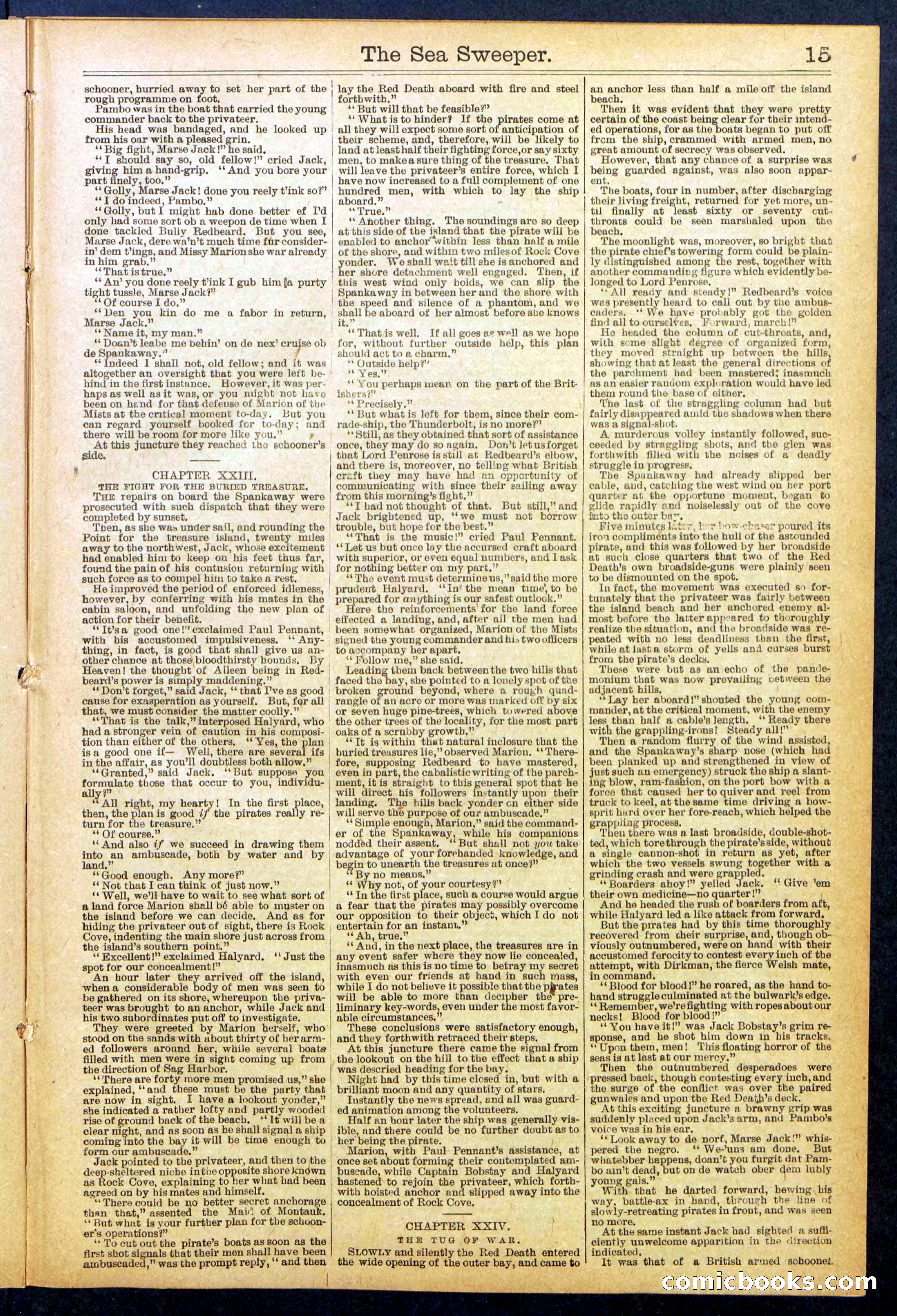 Beadle's Dime Library No. 846 — page 15 of 32