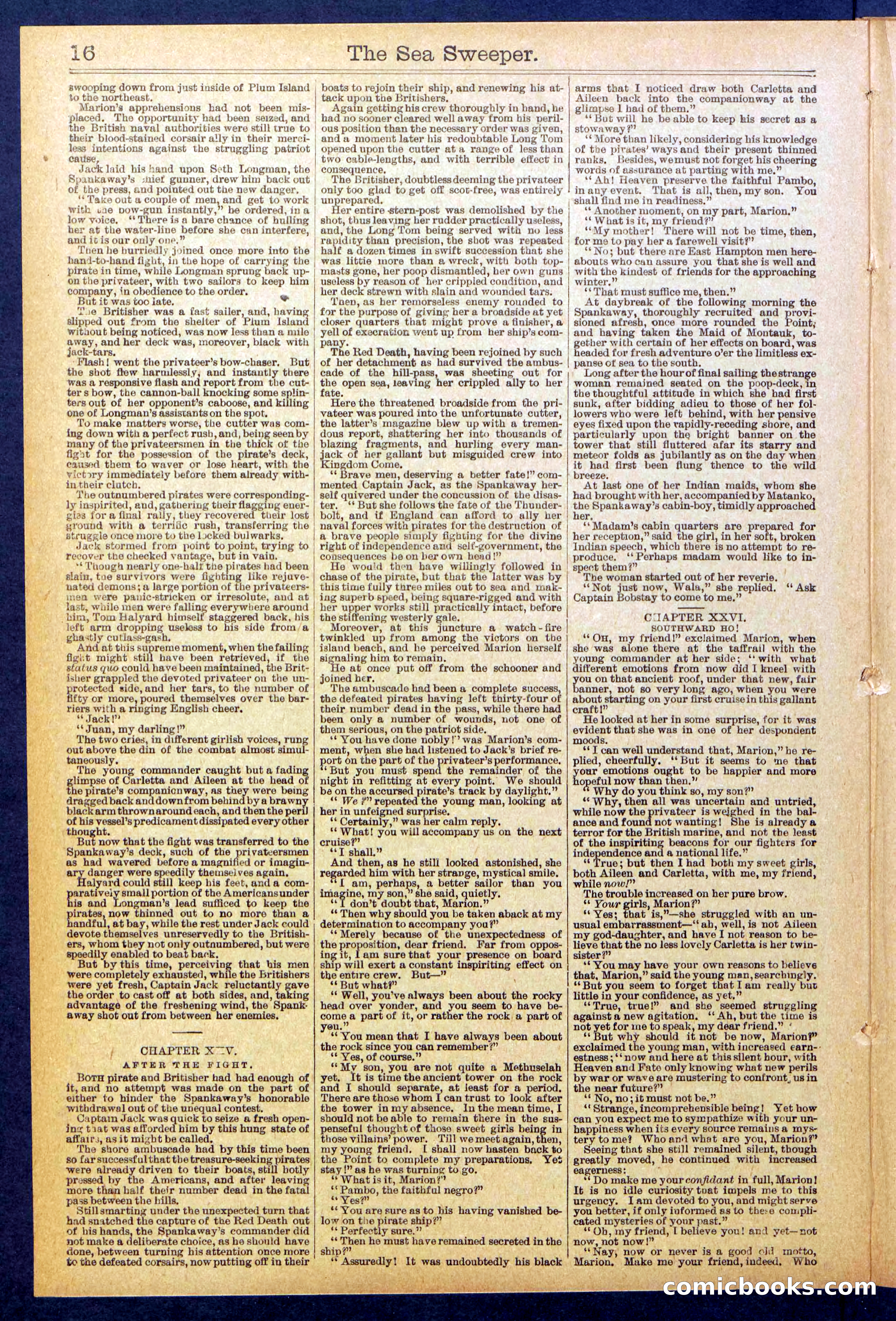 Beadle's Dime Library No. 846 — page 16 of 32