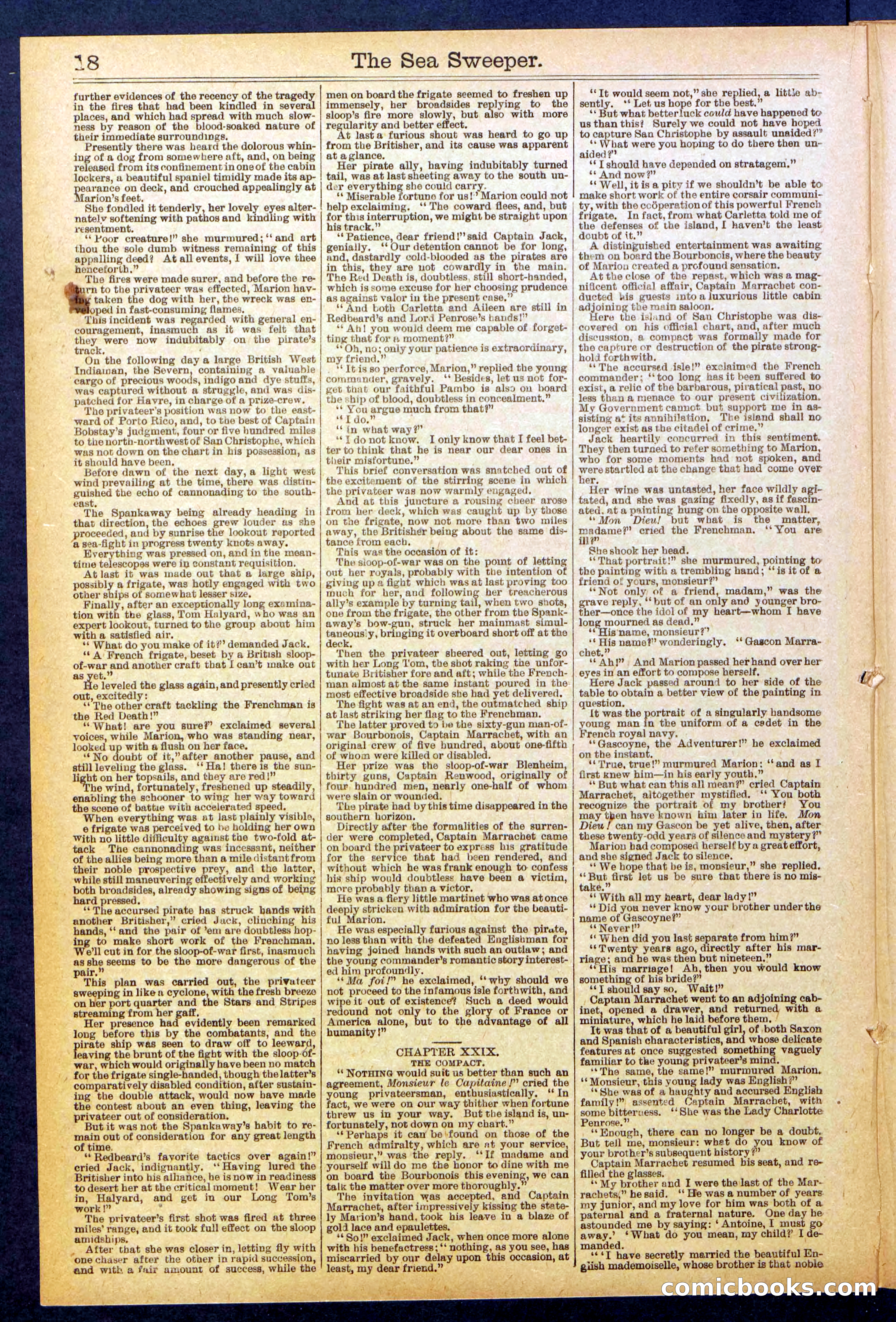 Beadle's Dime Library No. 846 — page 18 of 32