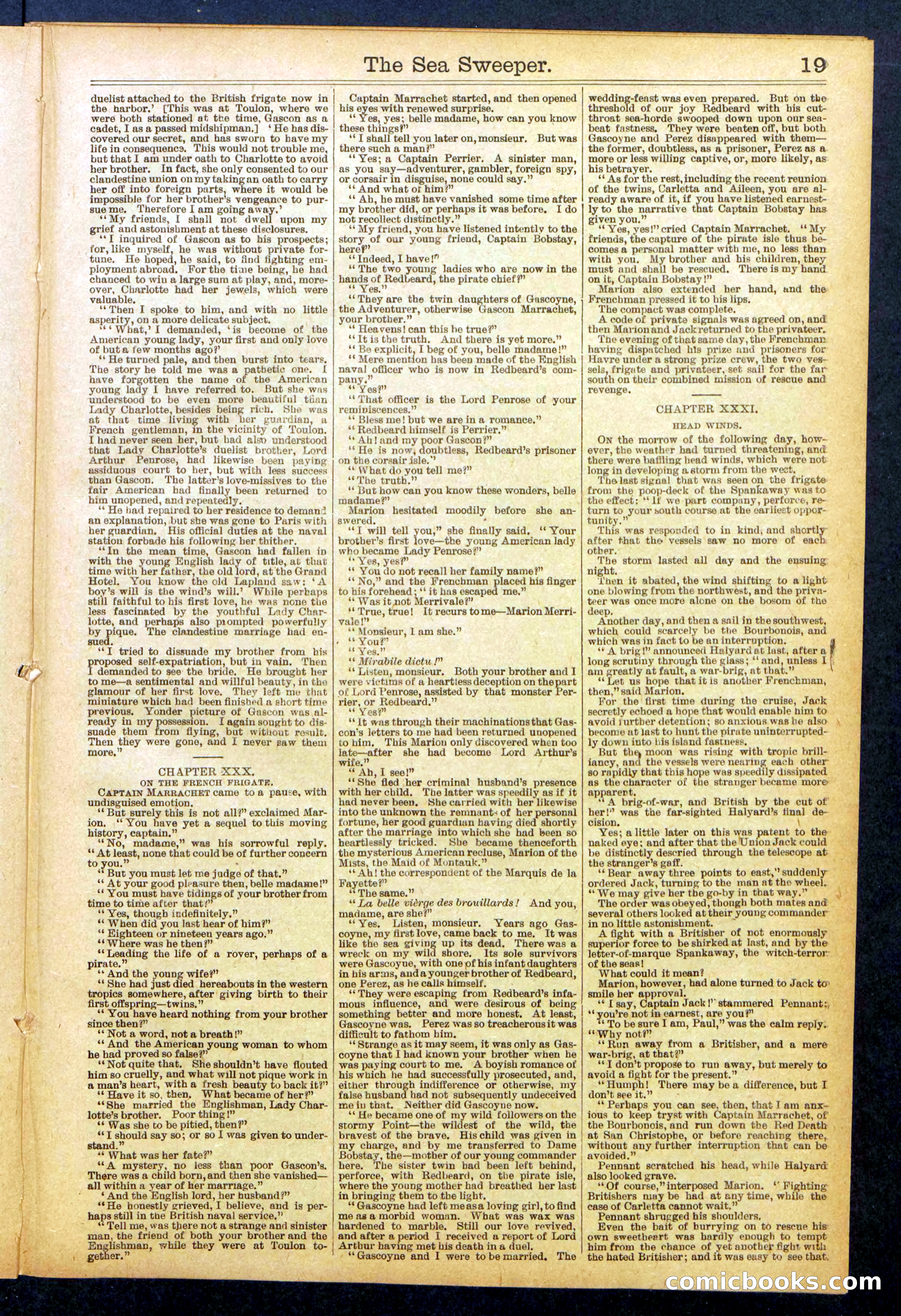 Beadle's Dime Library No. 846 — page 19 of 32