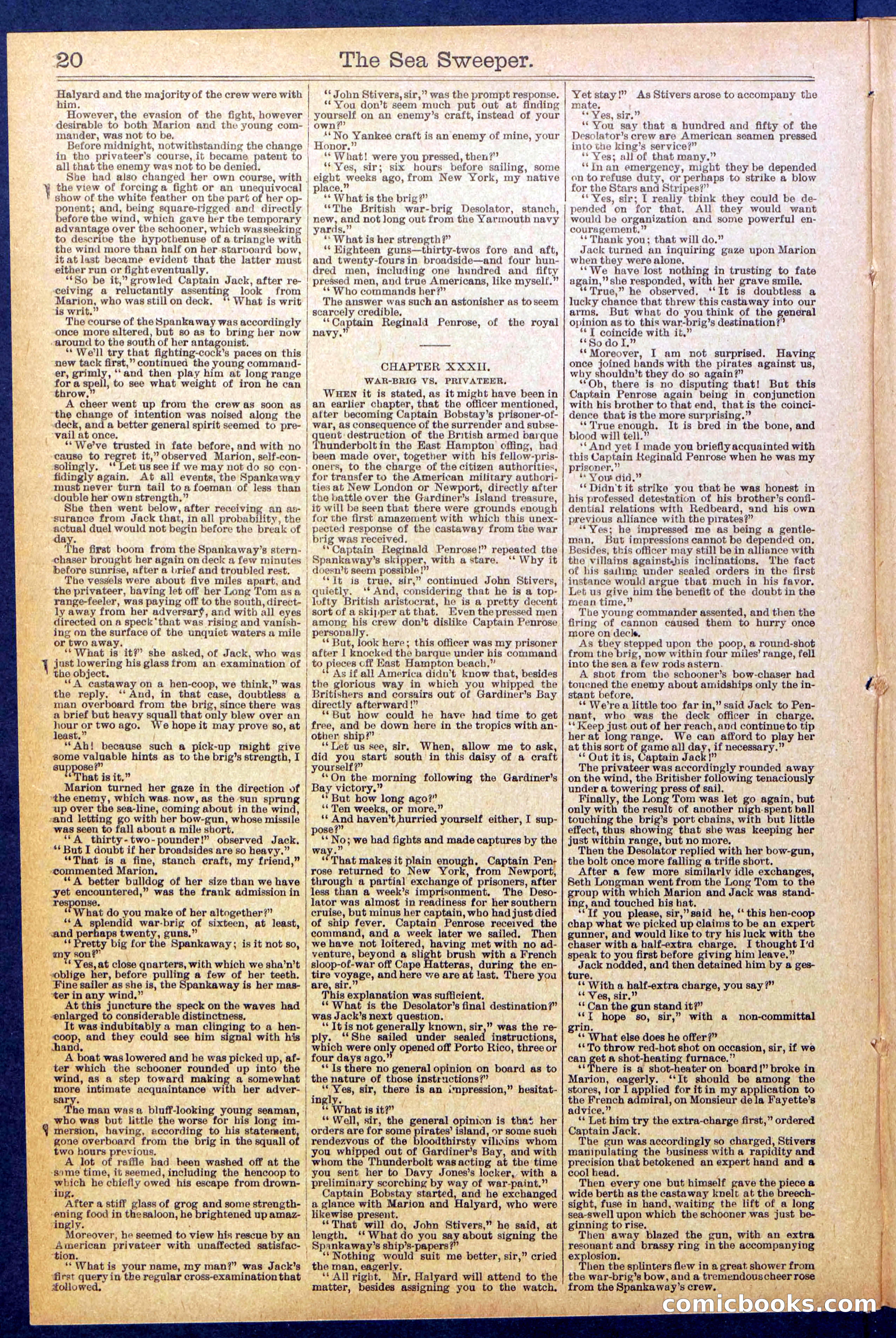 Beadle's Dime Library No. 846 — page 20 of 32
