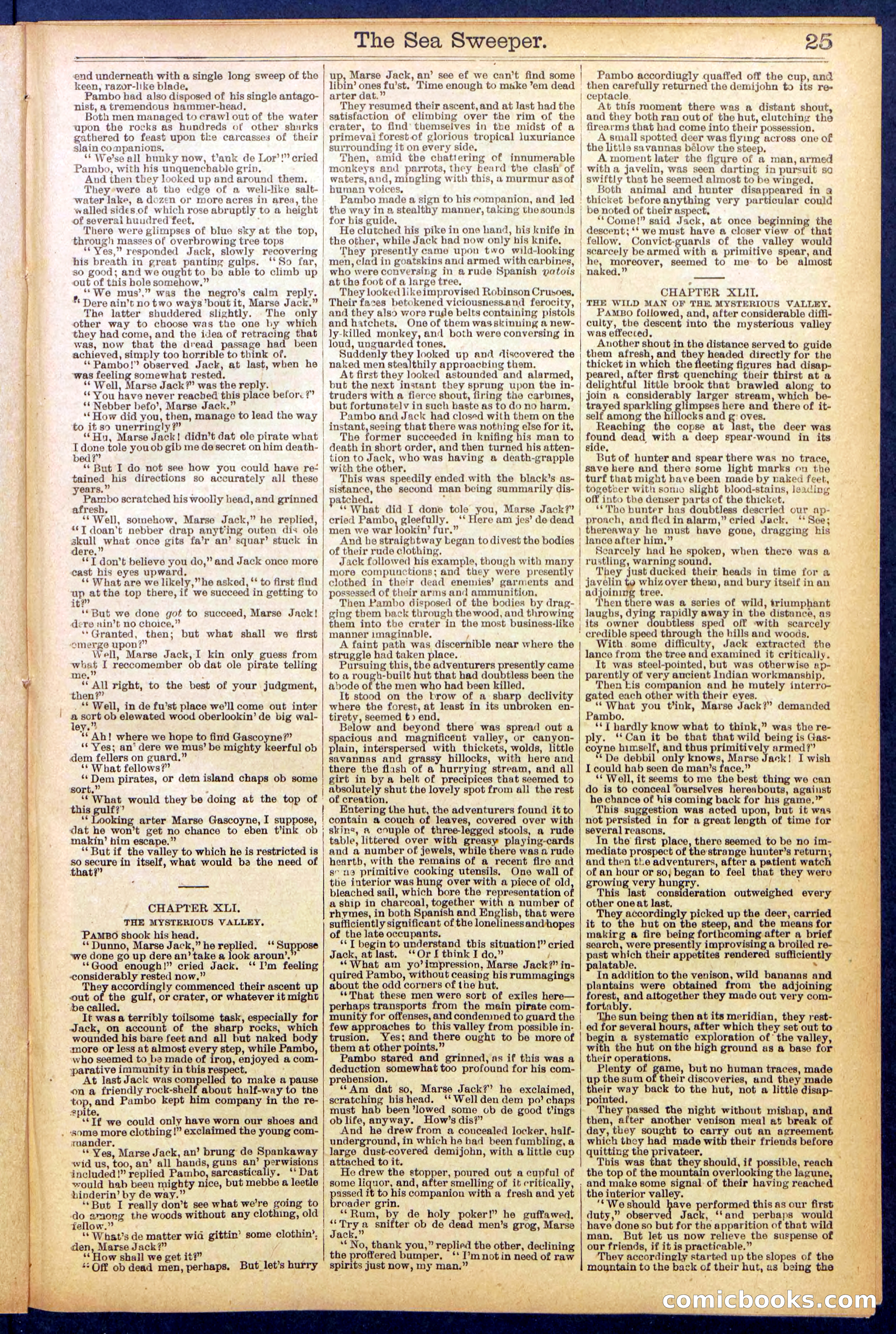 Beadle's Dime Library No. 846 — page 25 of 32