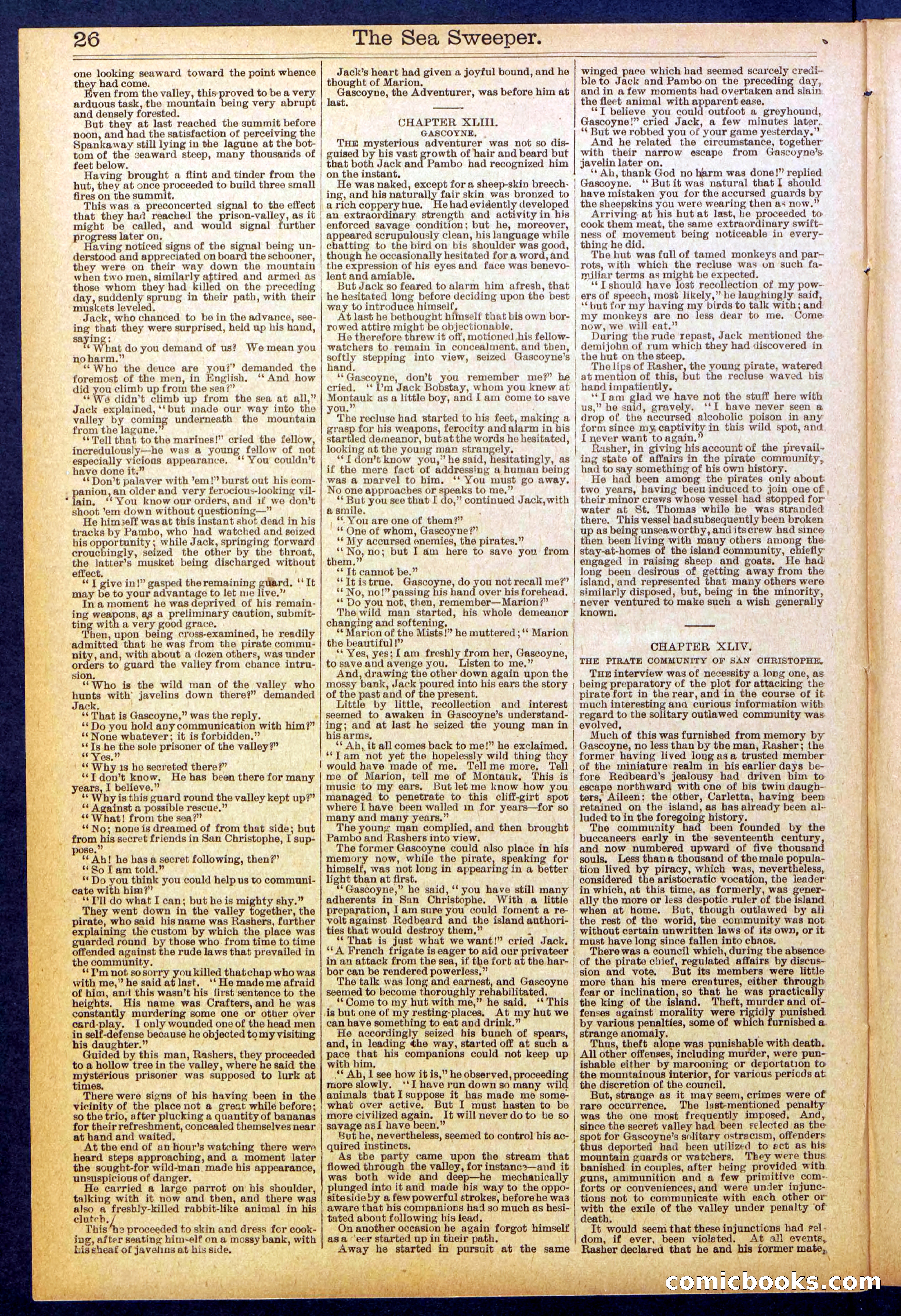 Beadle's Dime Library No. 846 — page 26 of 32