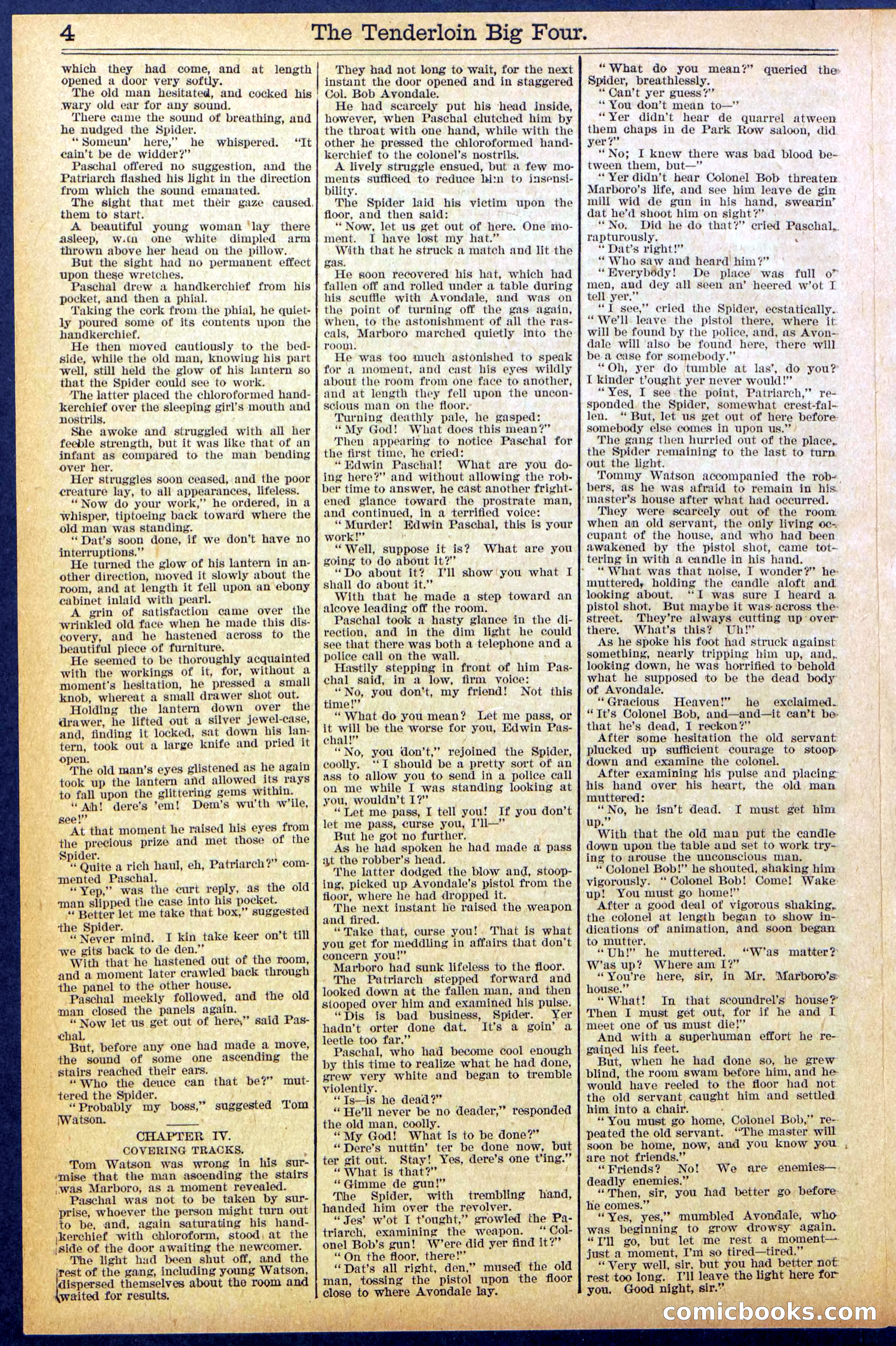 Beadle's New York Dime Library No. 861 — page 4 of 32