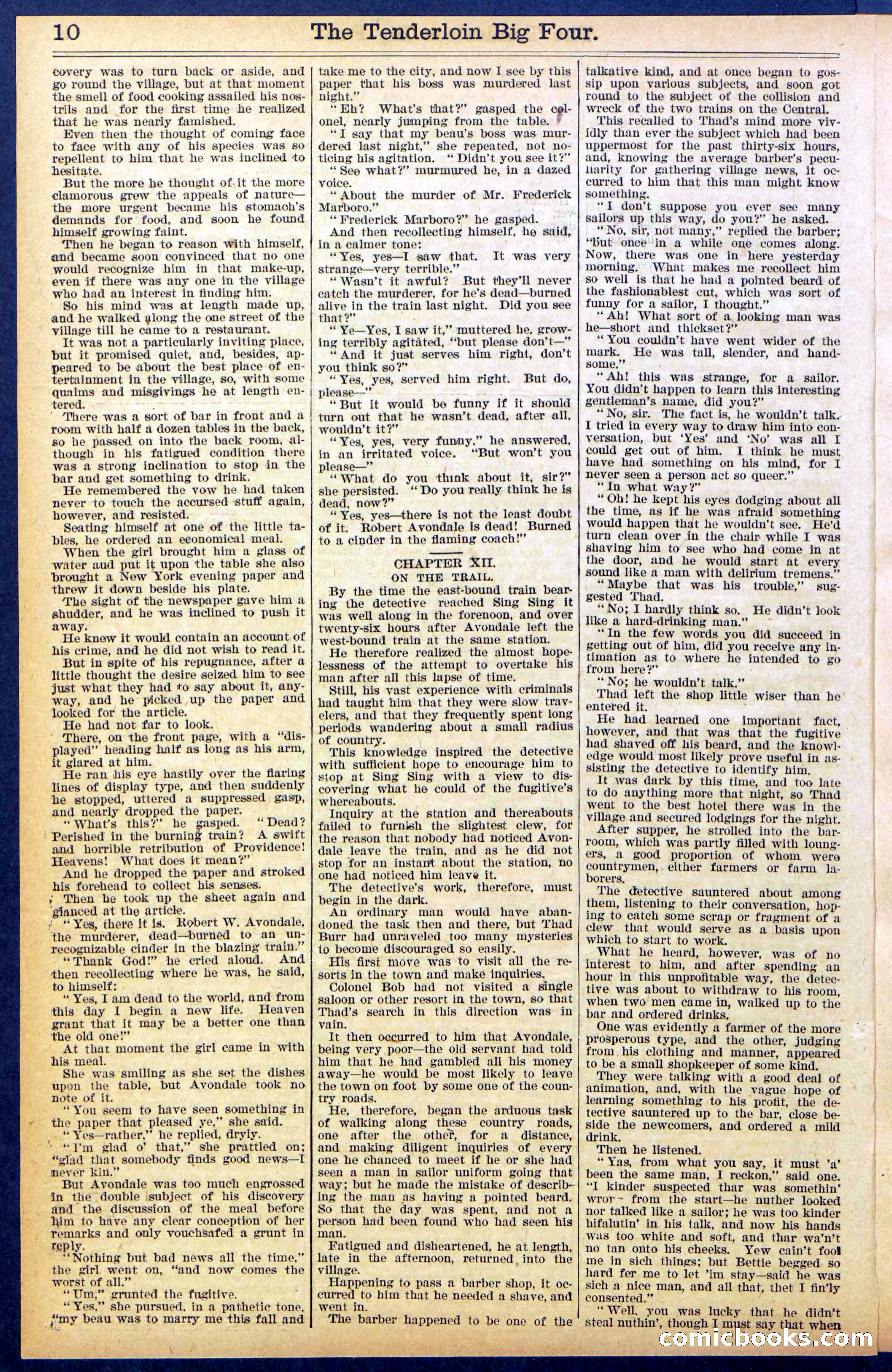 Beadle's New York Dime Library No. 861 — page 10 of 32