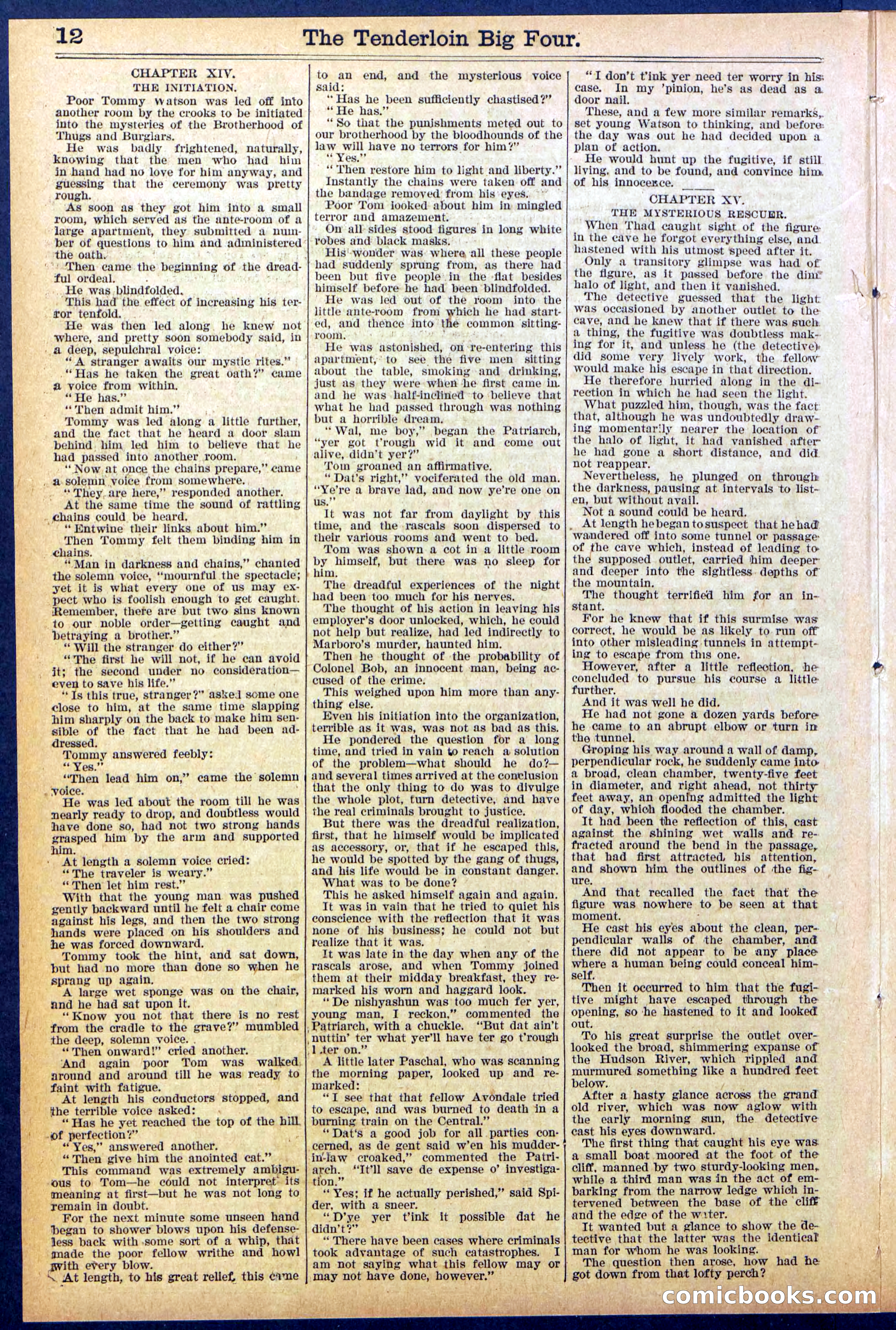Beadle's New York Dime Library No. 861 — page 12 of 32