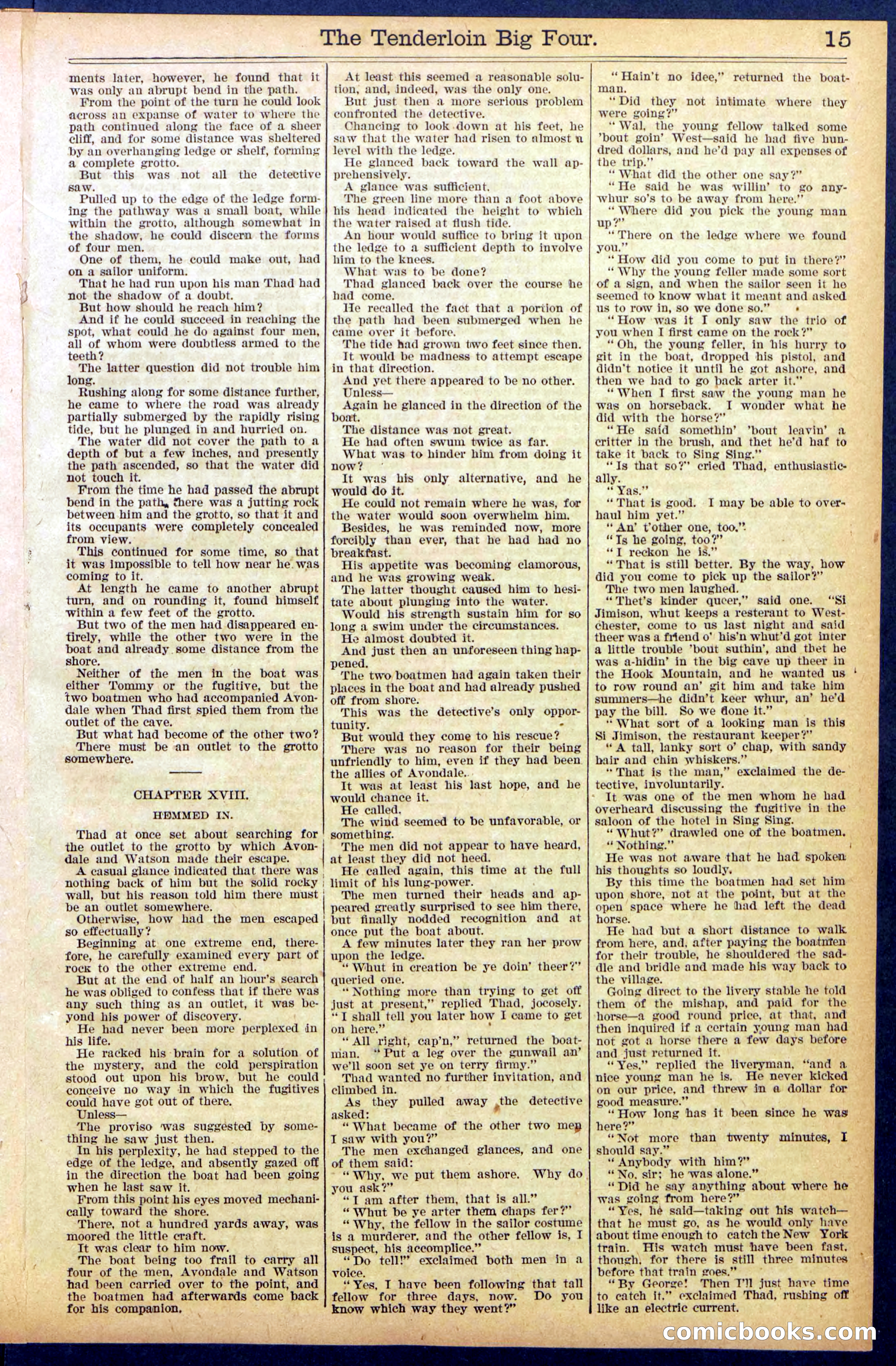 Beadle's New York Dime Library No. 861 — page 15 of 32