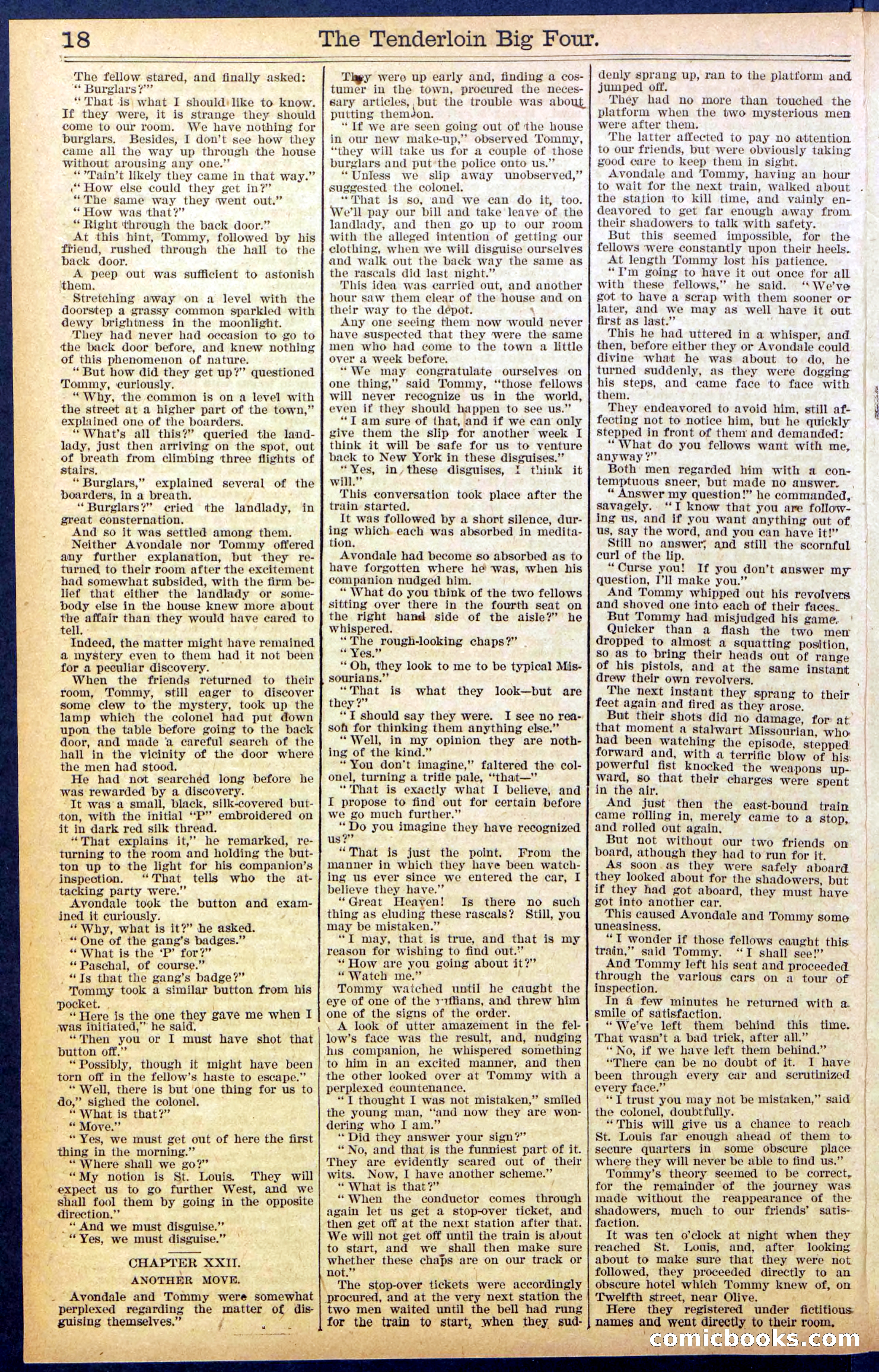 Beadle's New York Dime Library No. 861 — page 18 of 32