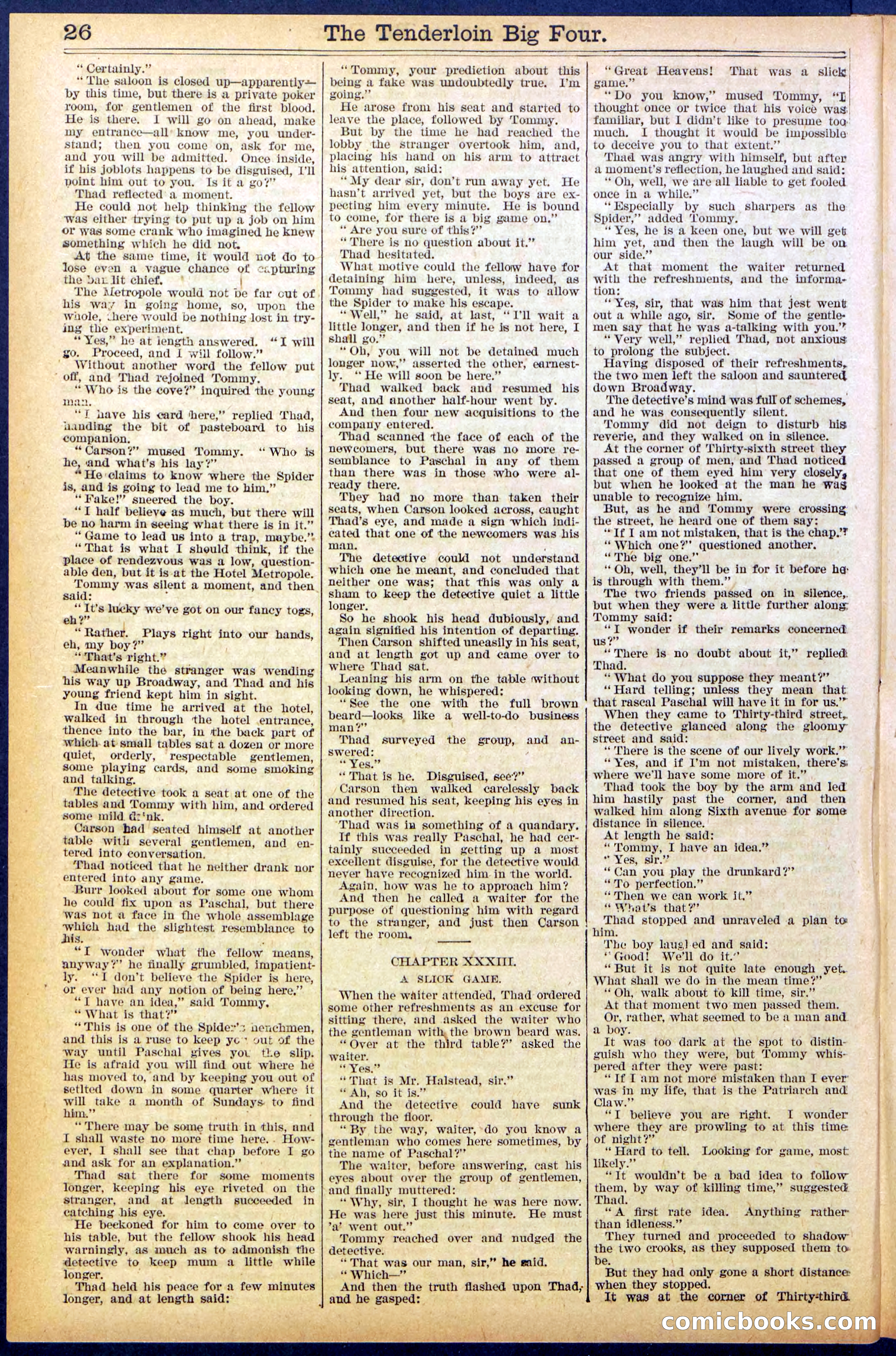 Beadle's New York Dime Library No. 861 — page 26 of 32