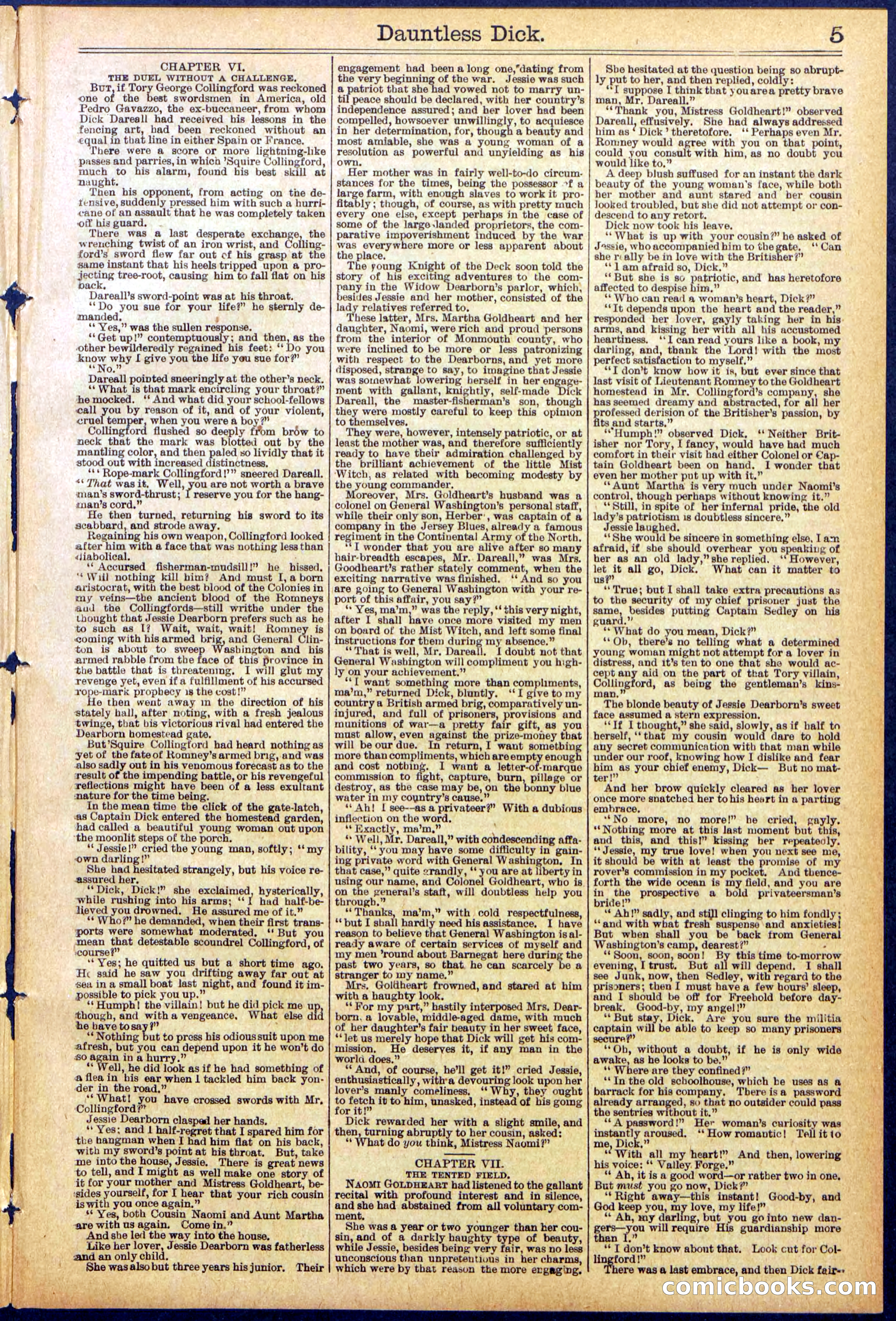 Beadle's Dime Library No. 878 — page 5 of 32