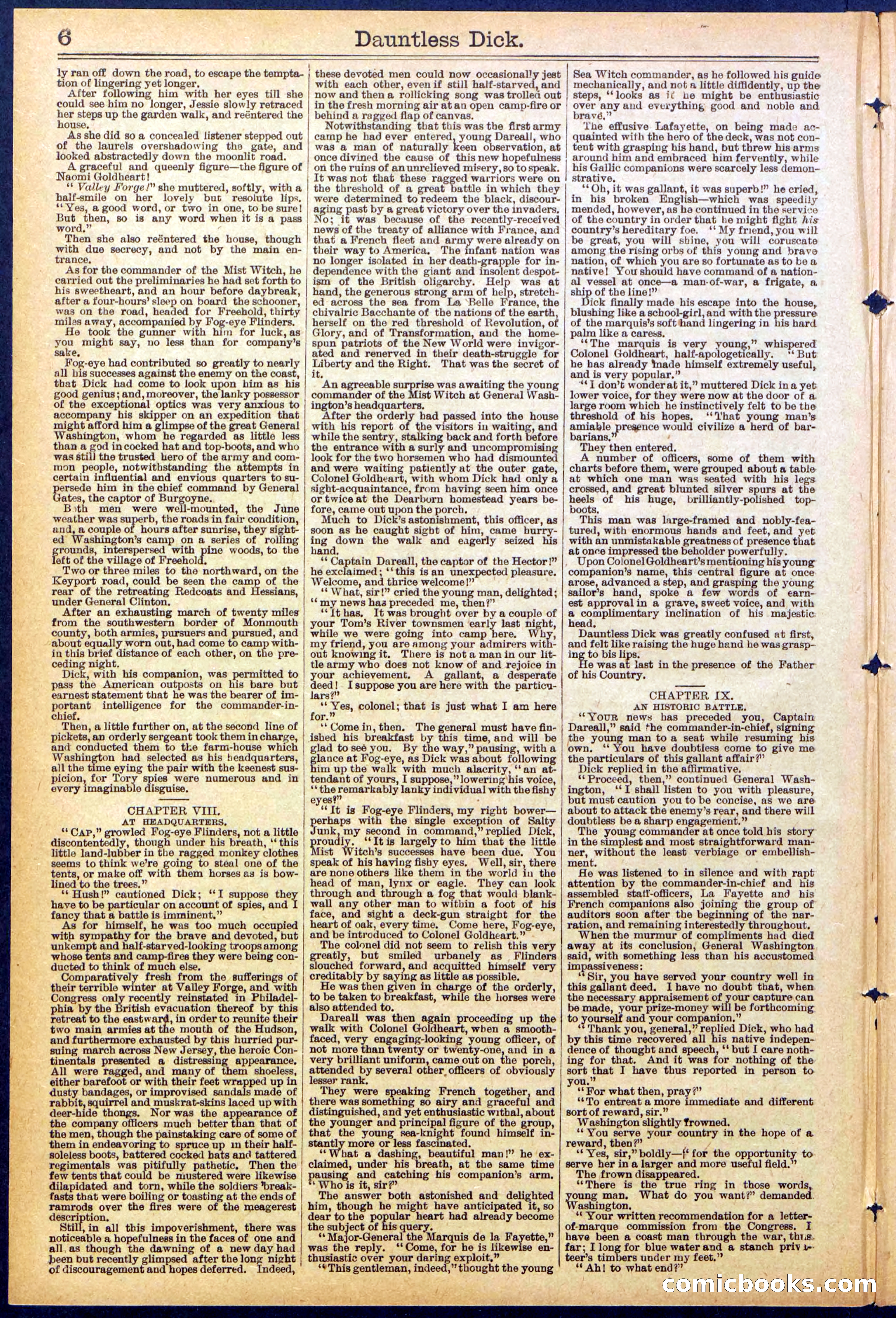 Beadle's Dime Library No. 878 — page 6 of 32