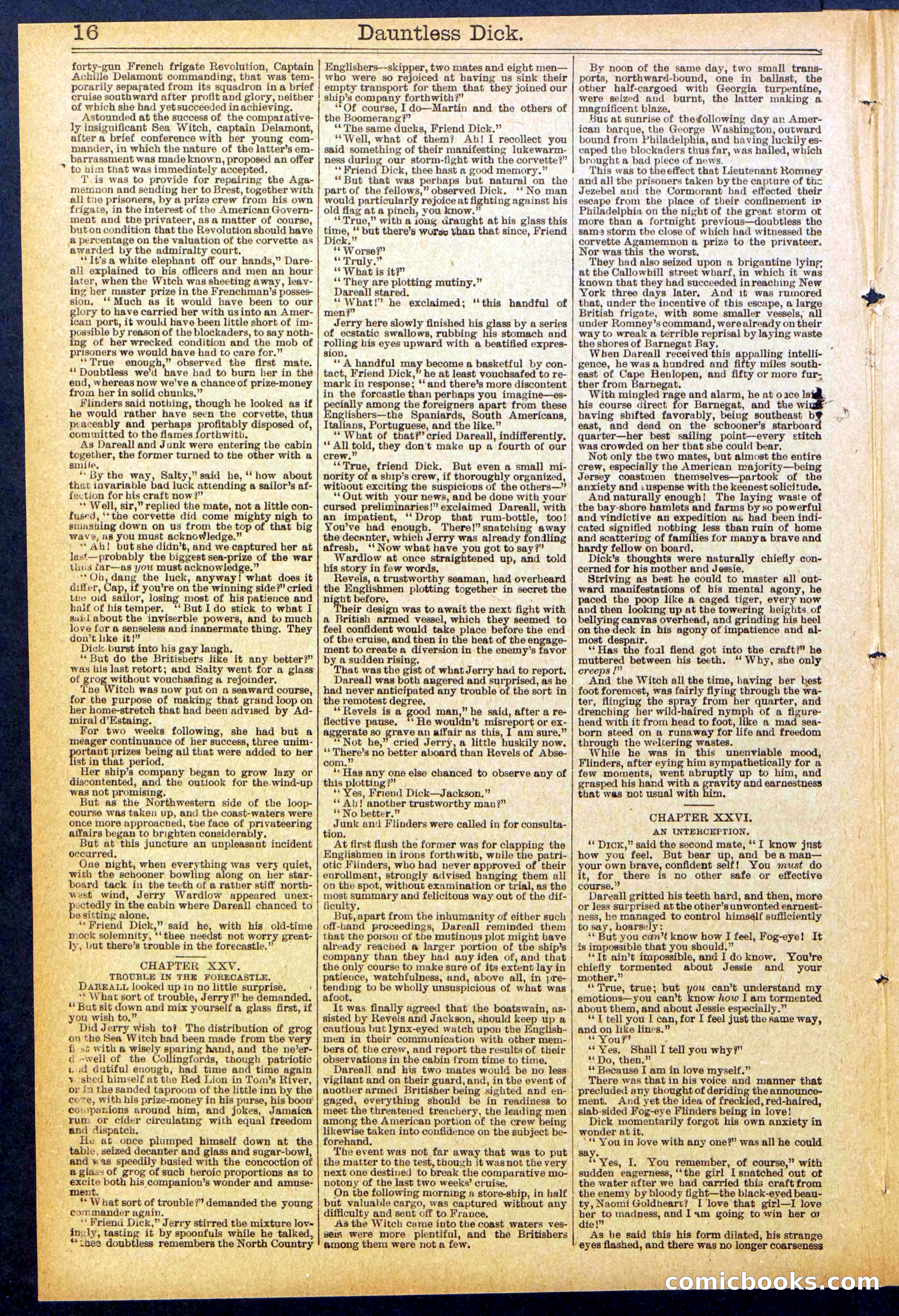 Beadle's Dime Library No. 878 — page 16 of 32