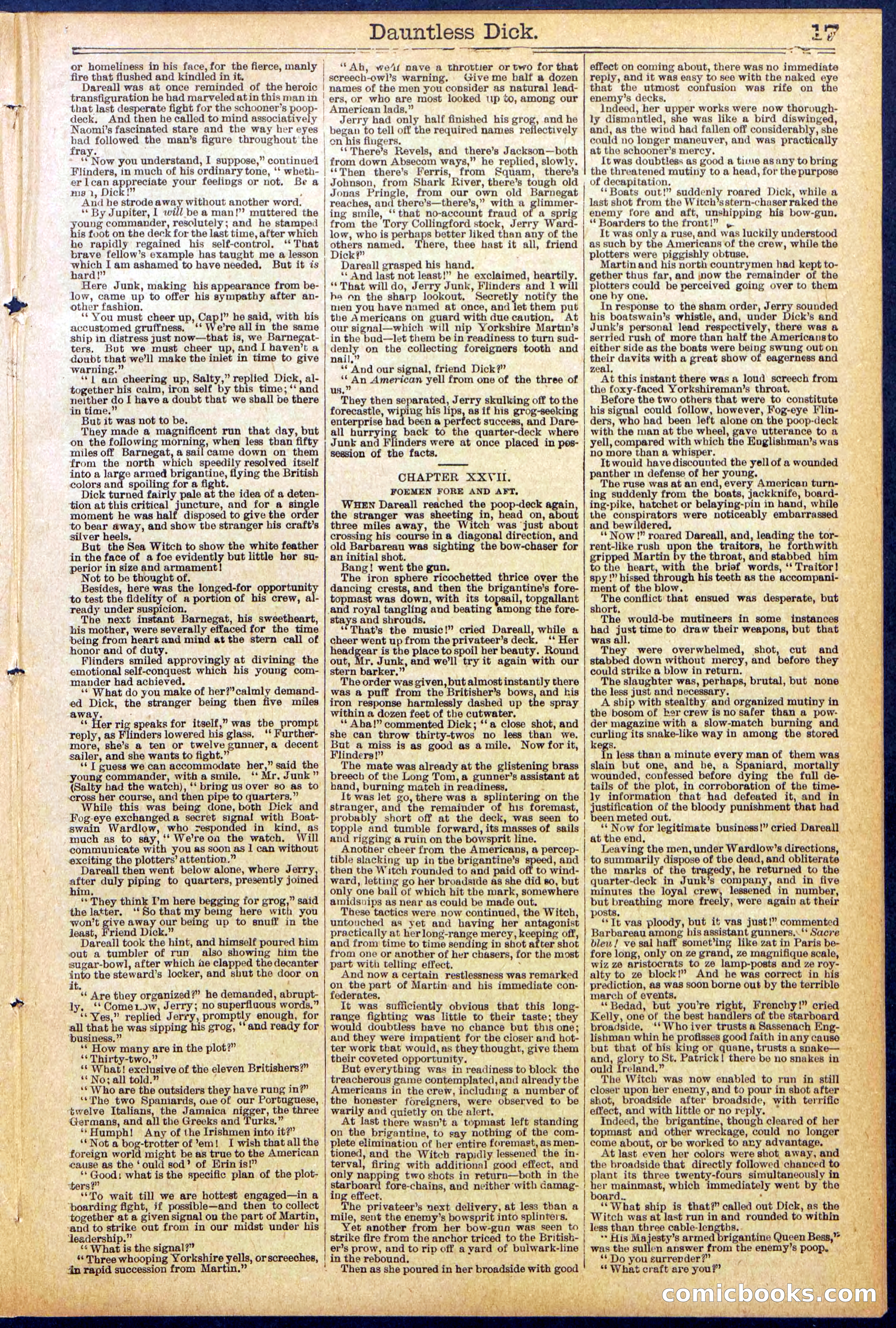 Beadle's Dime Library No. 878 — page 17 of 32