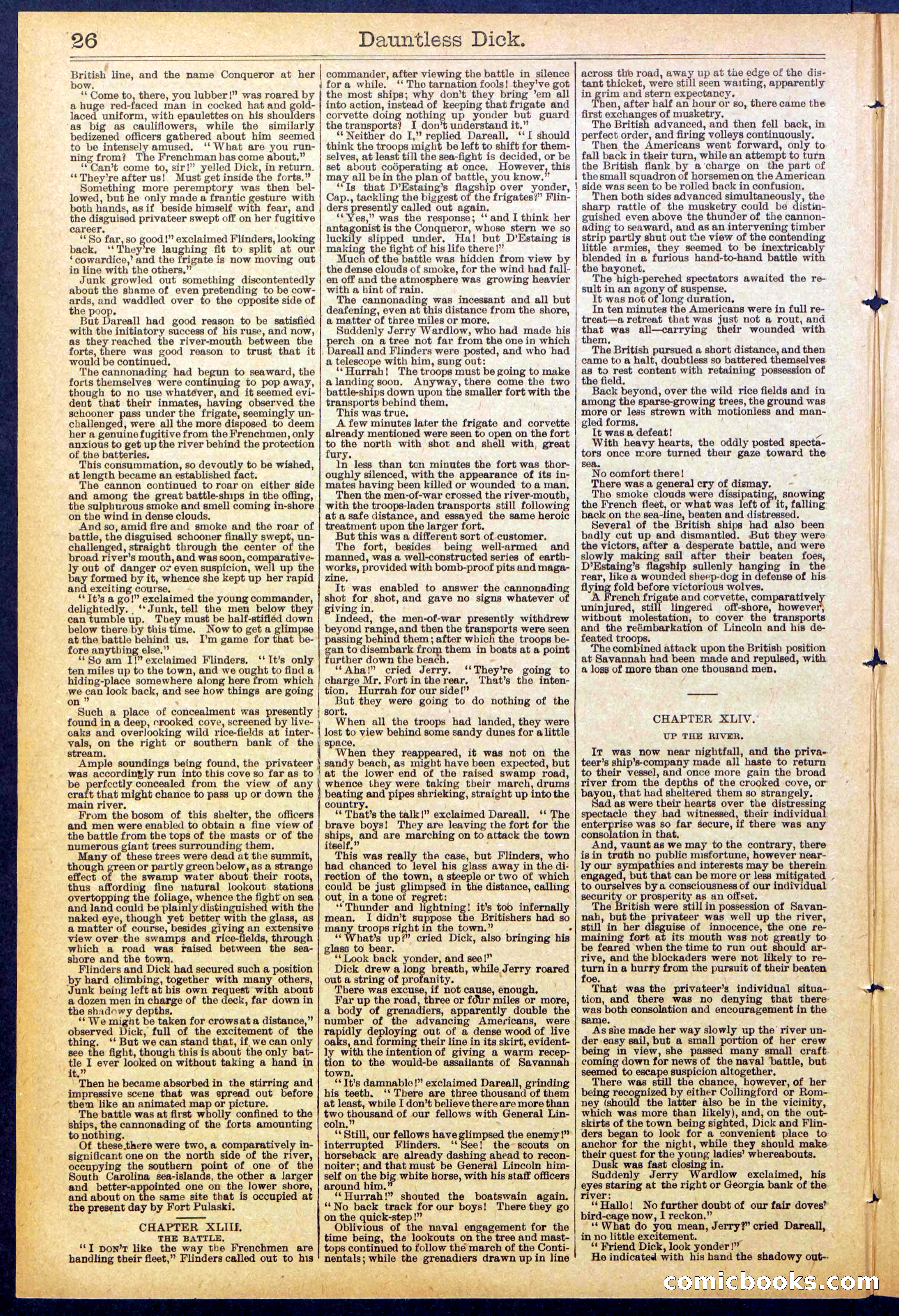 Beadle's Dime Library No. 878 — page 26 of 32