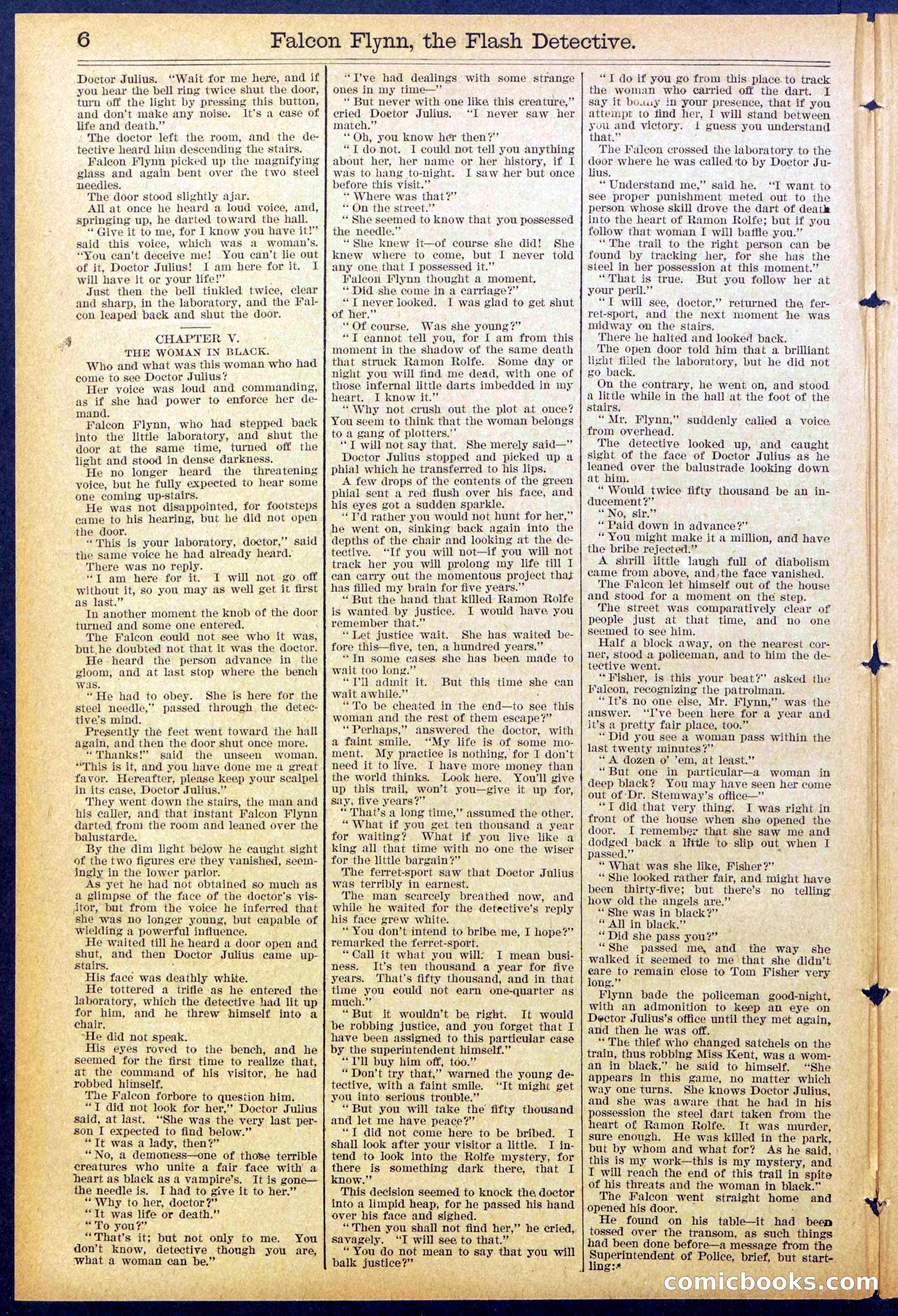 Beadle's Dime Library No. 879 — page 6 of 32