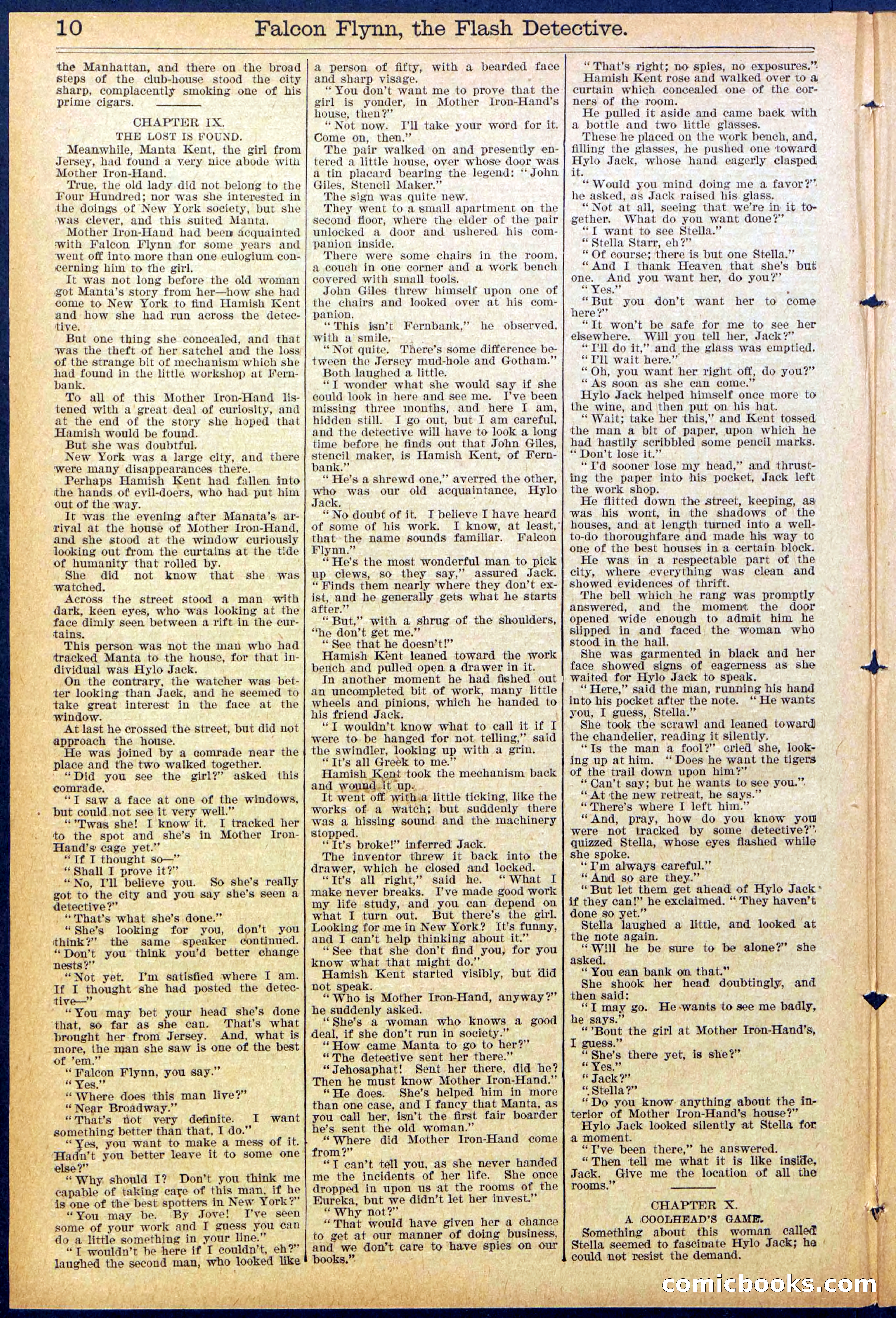 Beadle's Dime Library No. 879 — page 10 of 32