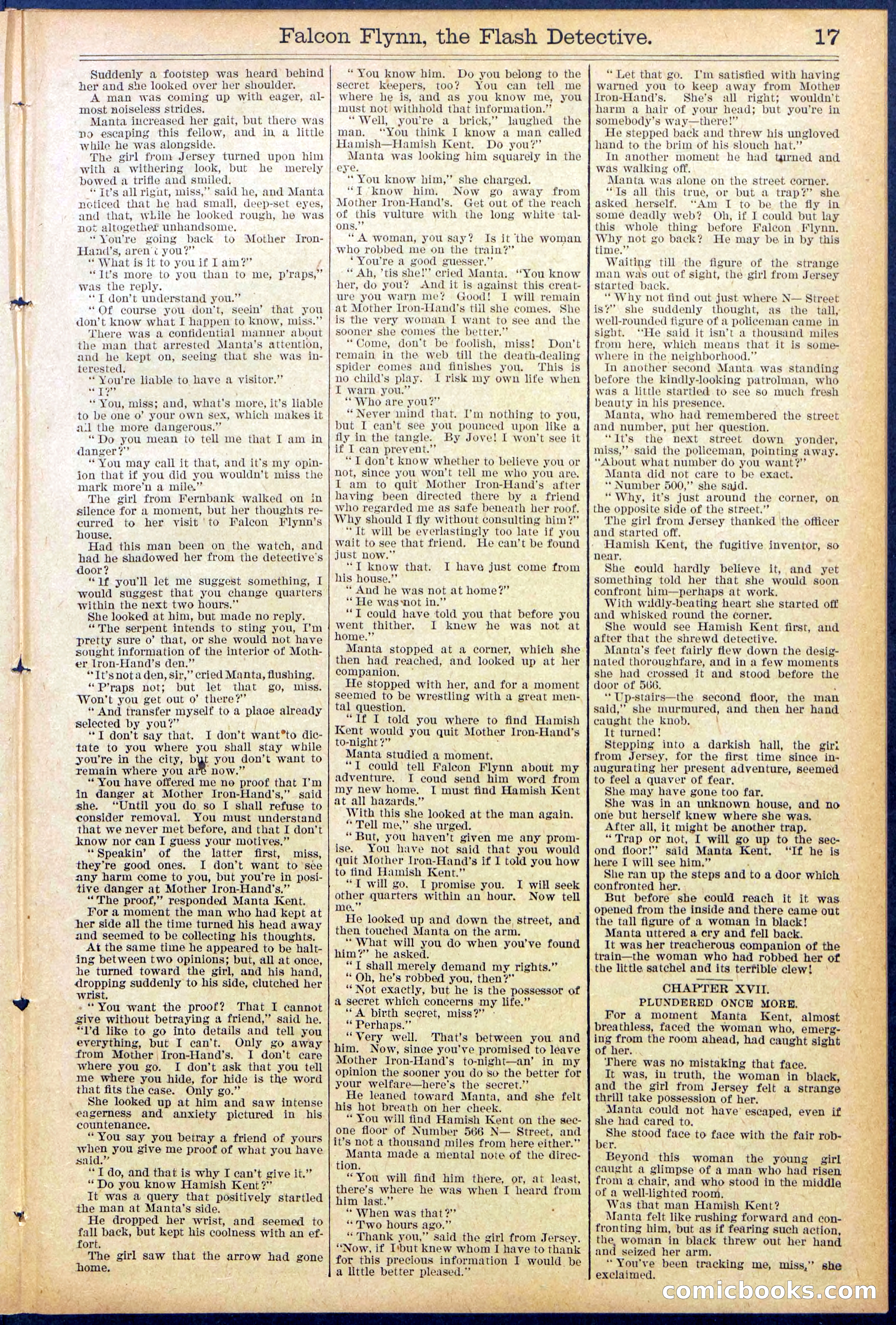 Beadle's Dime Library No. 879 — page 17 of 32