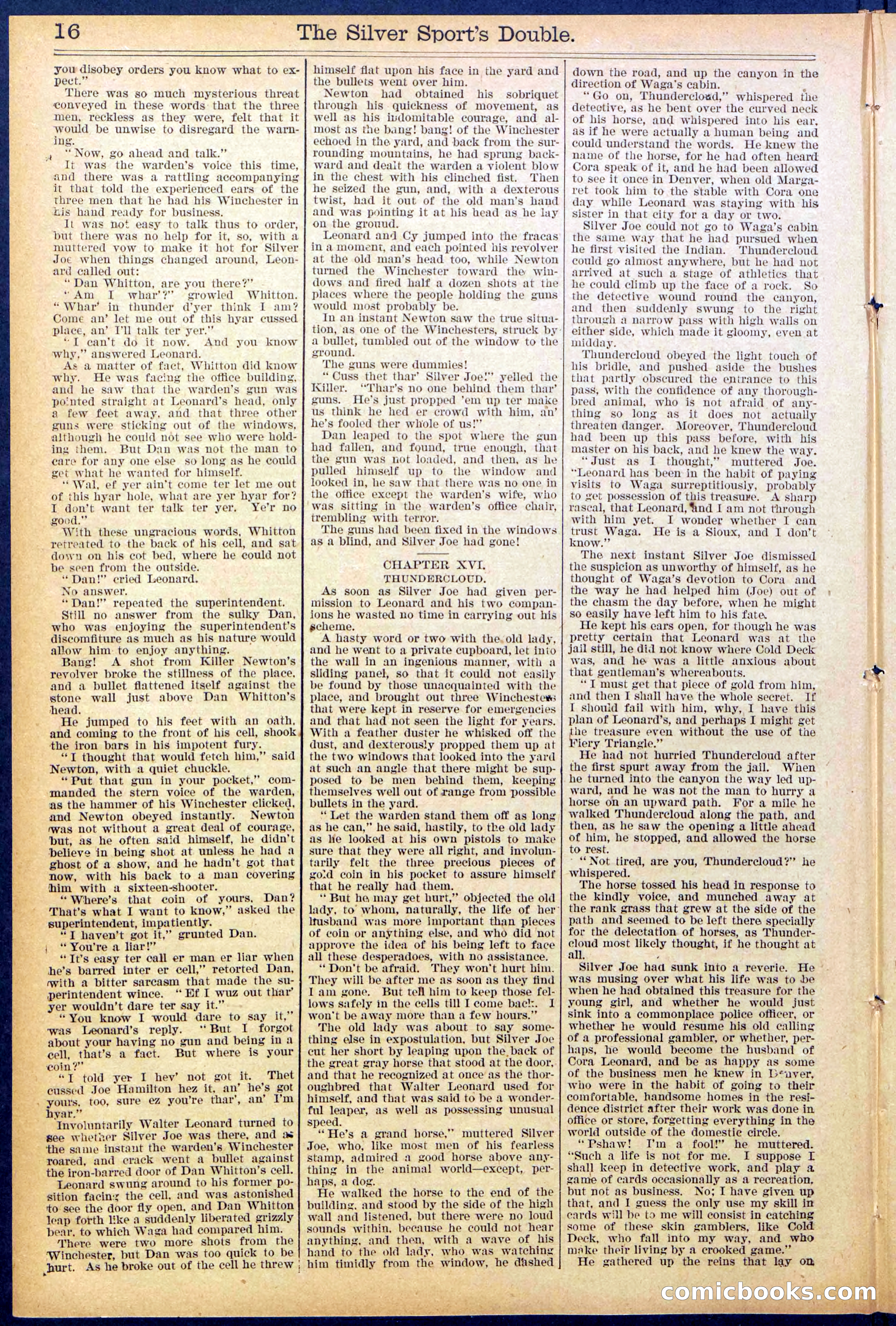 Beadle's New York Dime Library No. 880 — page 16 of 32