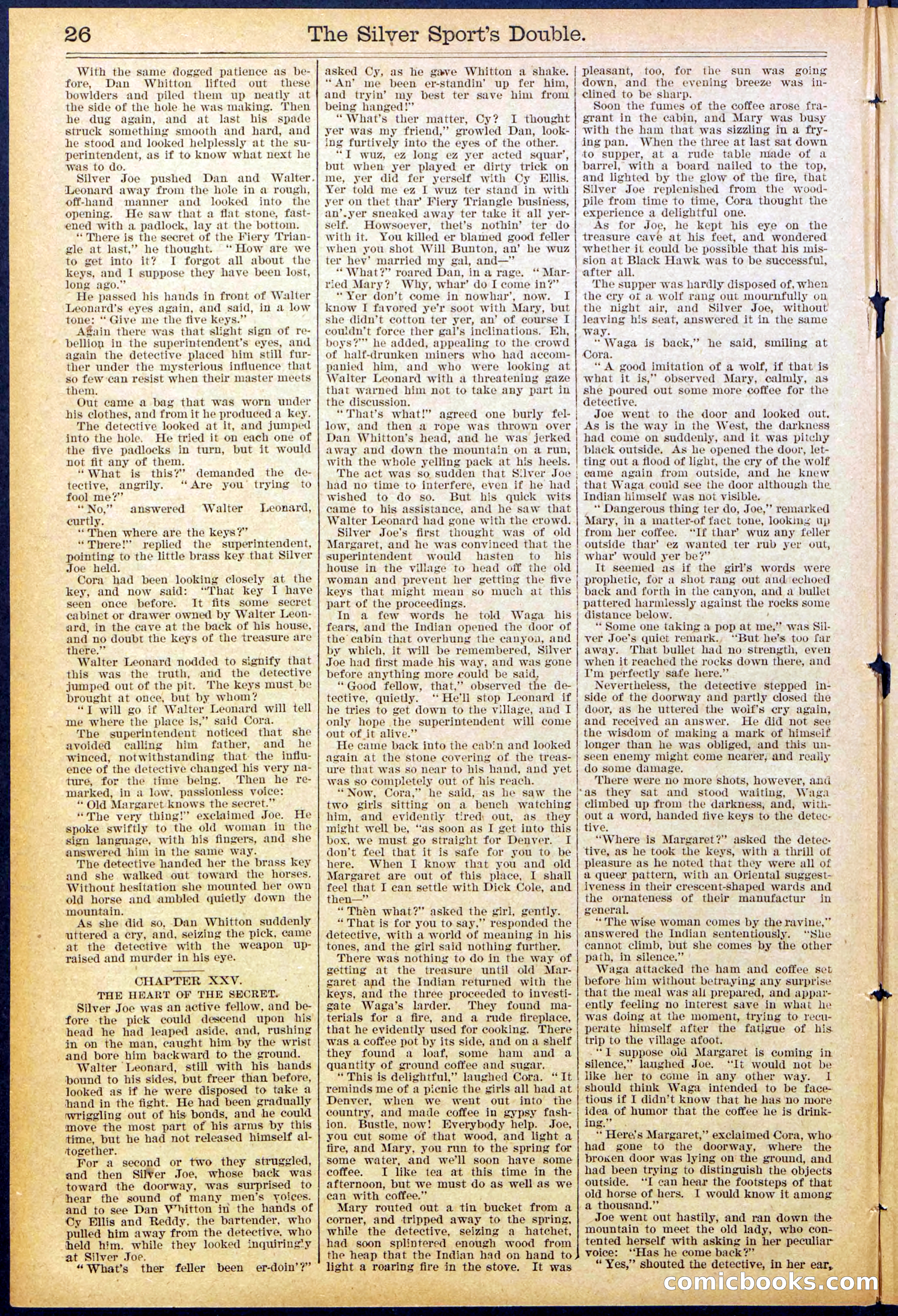 Beadle's New York Dime Library No. 880 — page 26 of 32