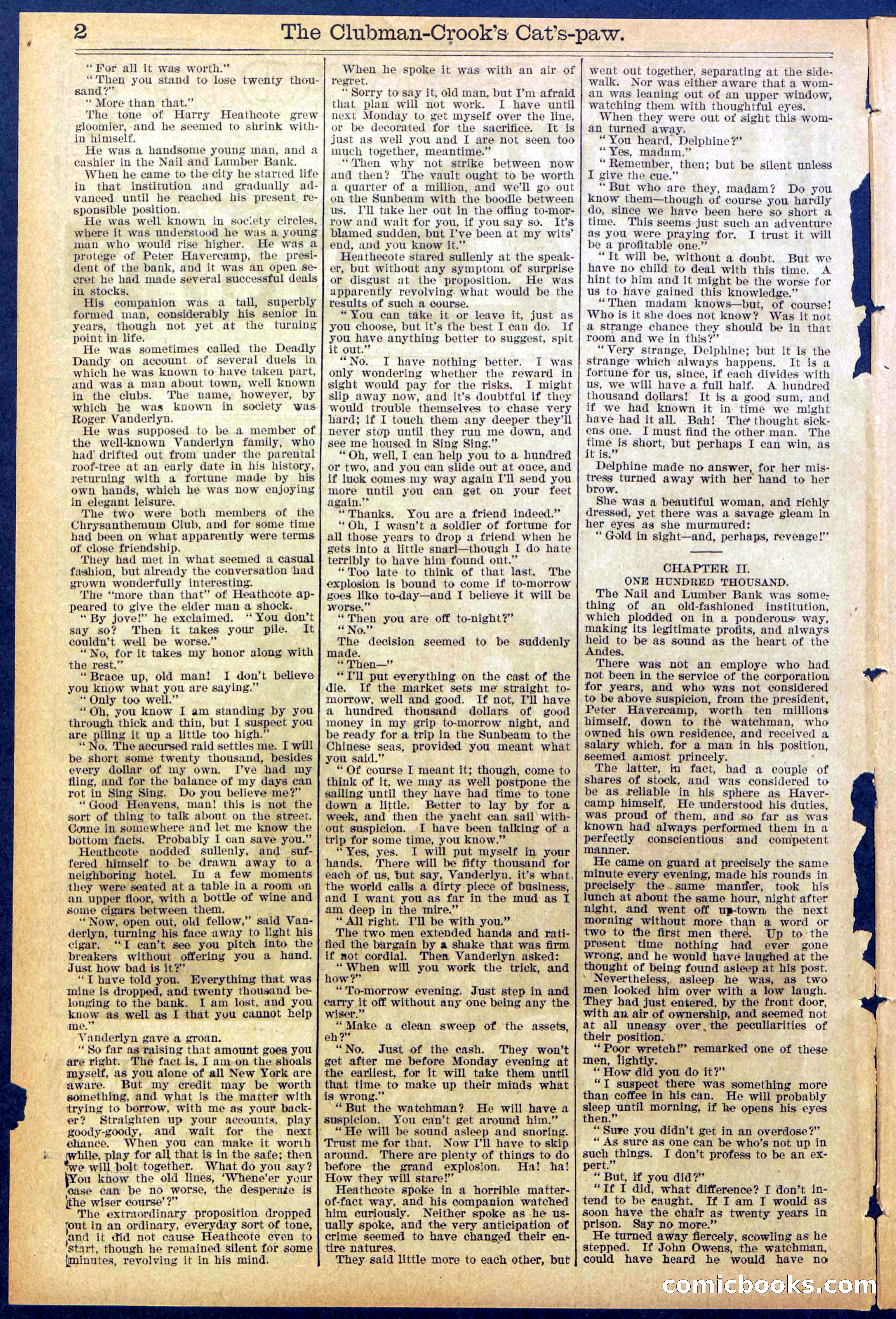 Beadle's New York Dime Library, No. 881 — page 2 of 32