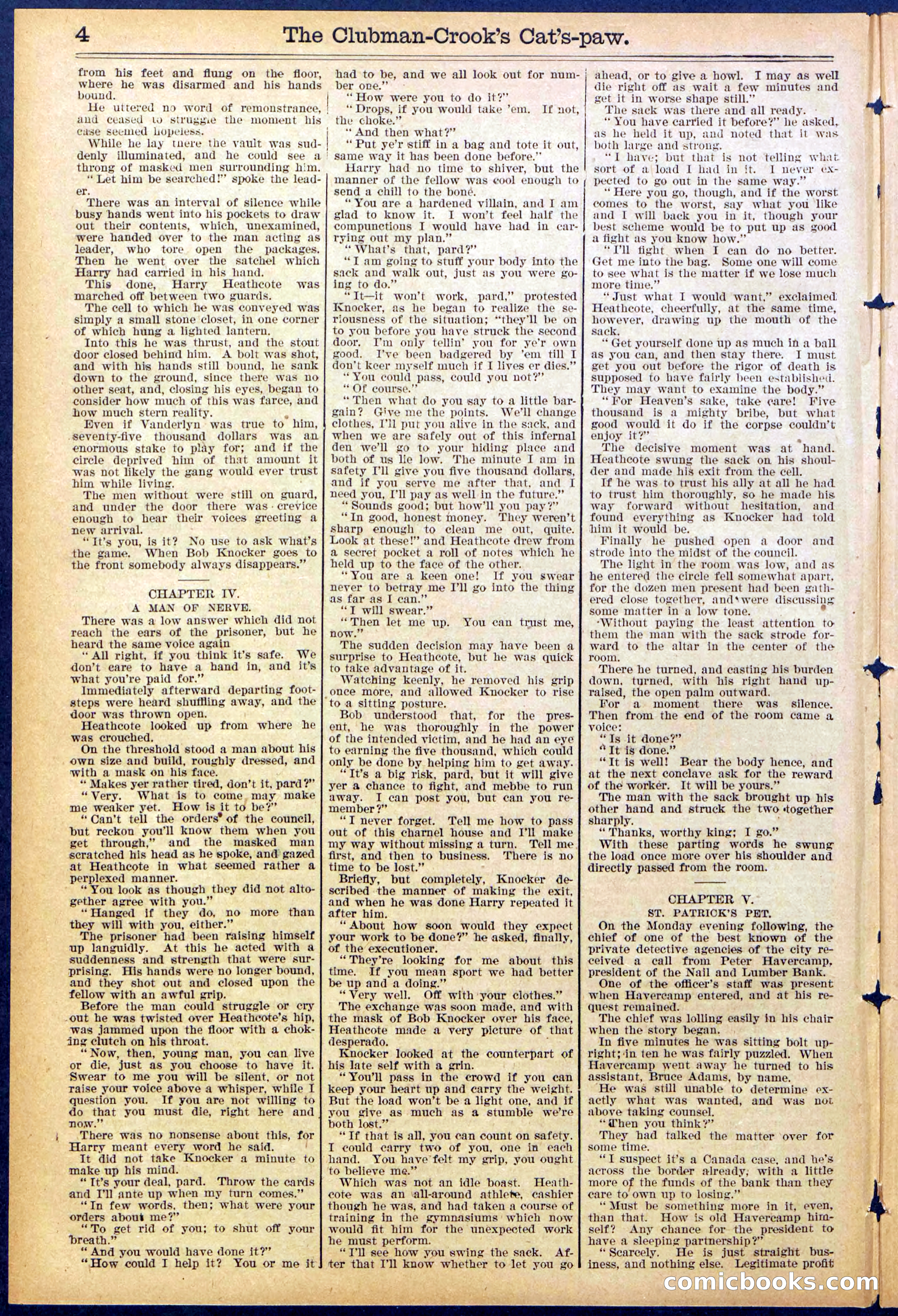Beadle's New York Dime Library, No. 881 — page 4 of 32