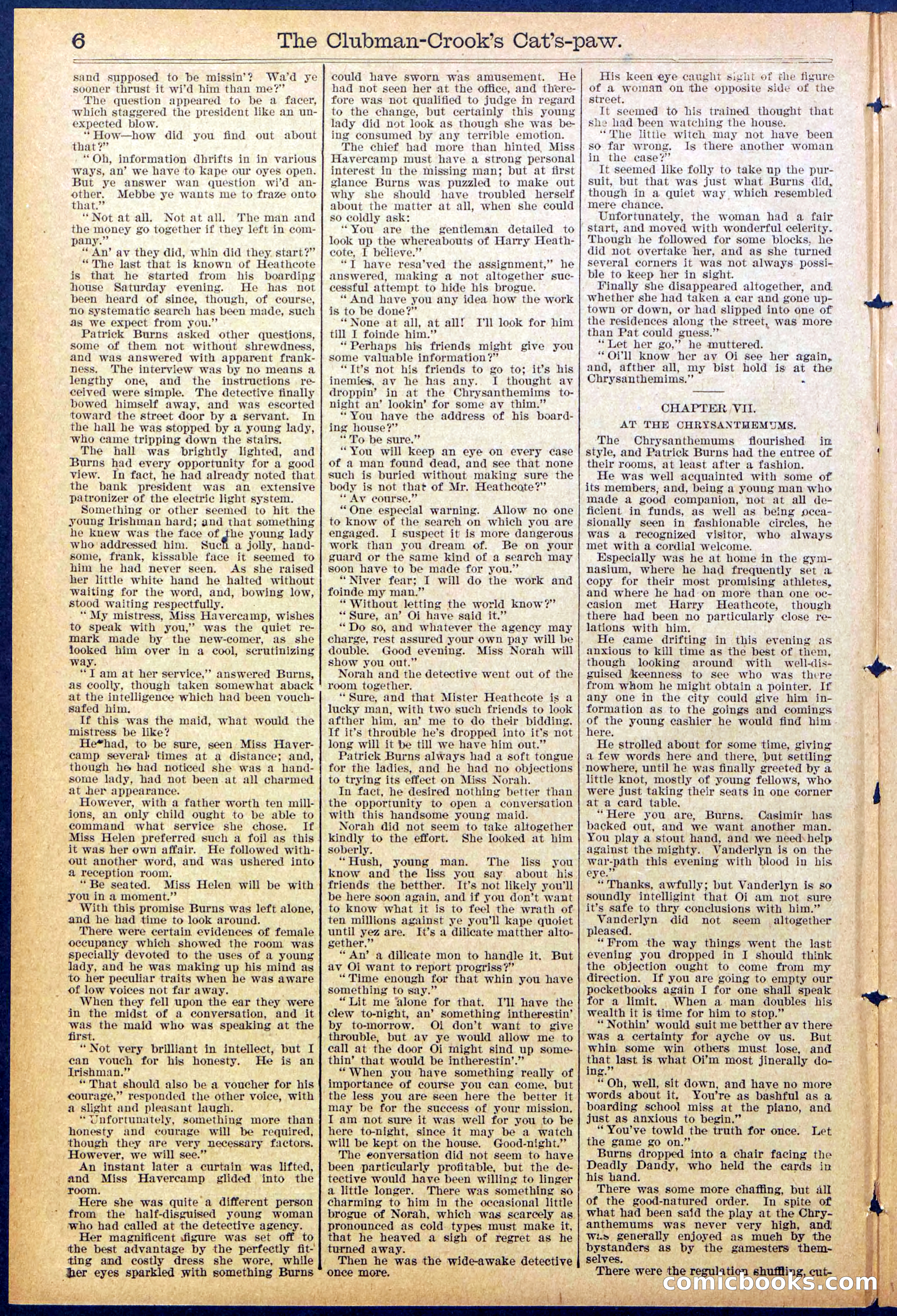 Beadle's New York Dime Library, No. 881 — page 6 of 32