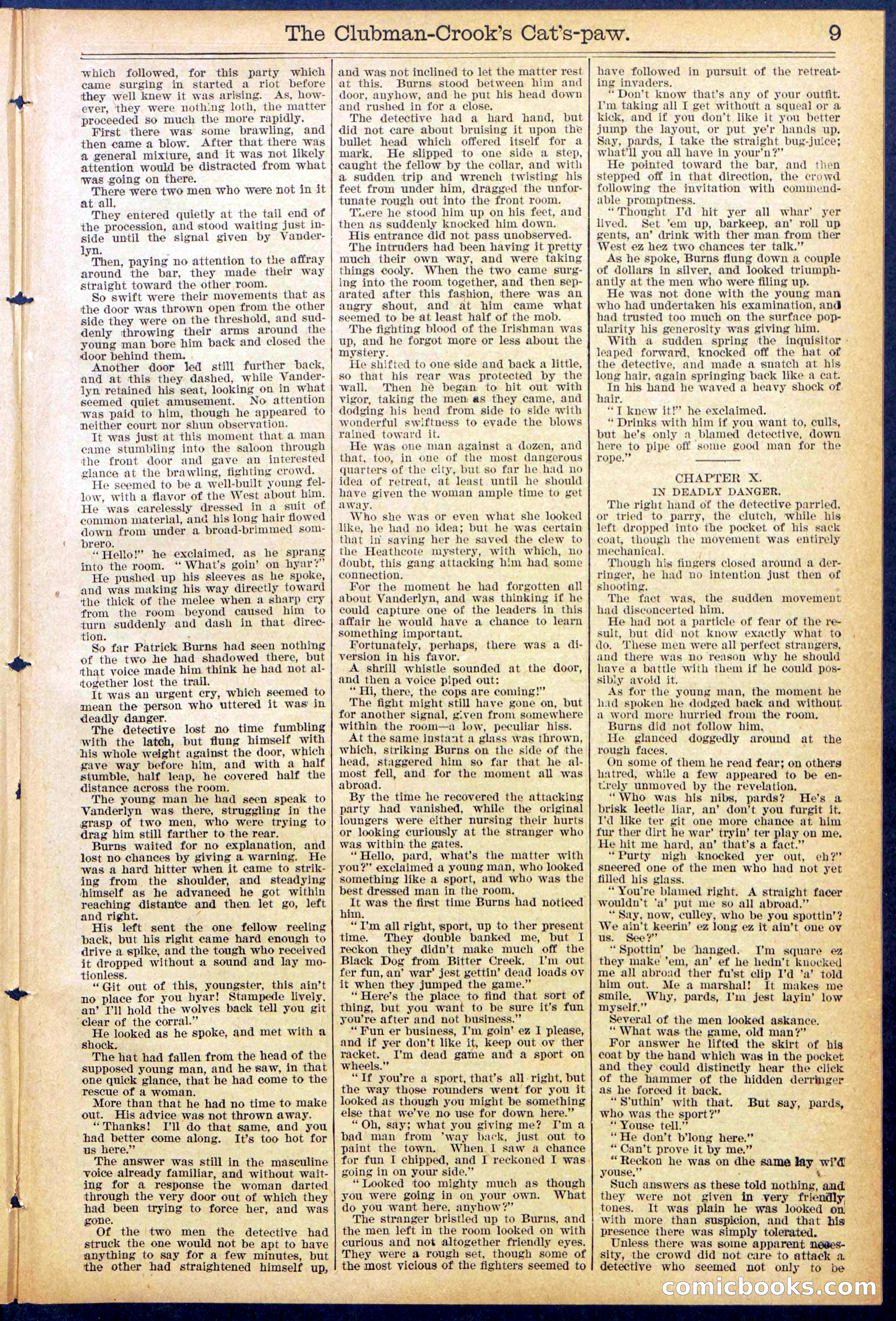 Beadle's New York Dime Library, No. 881 — page 9 of 32